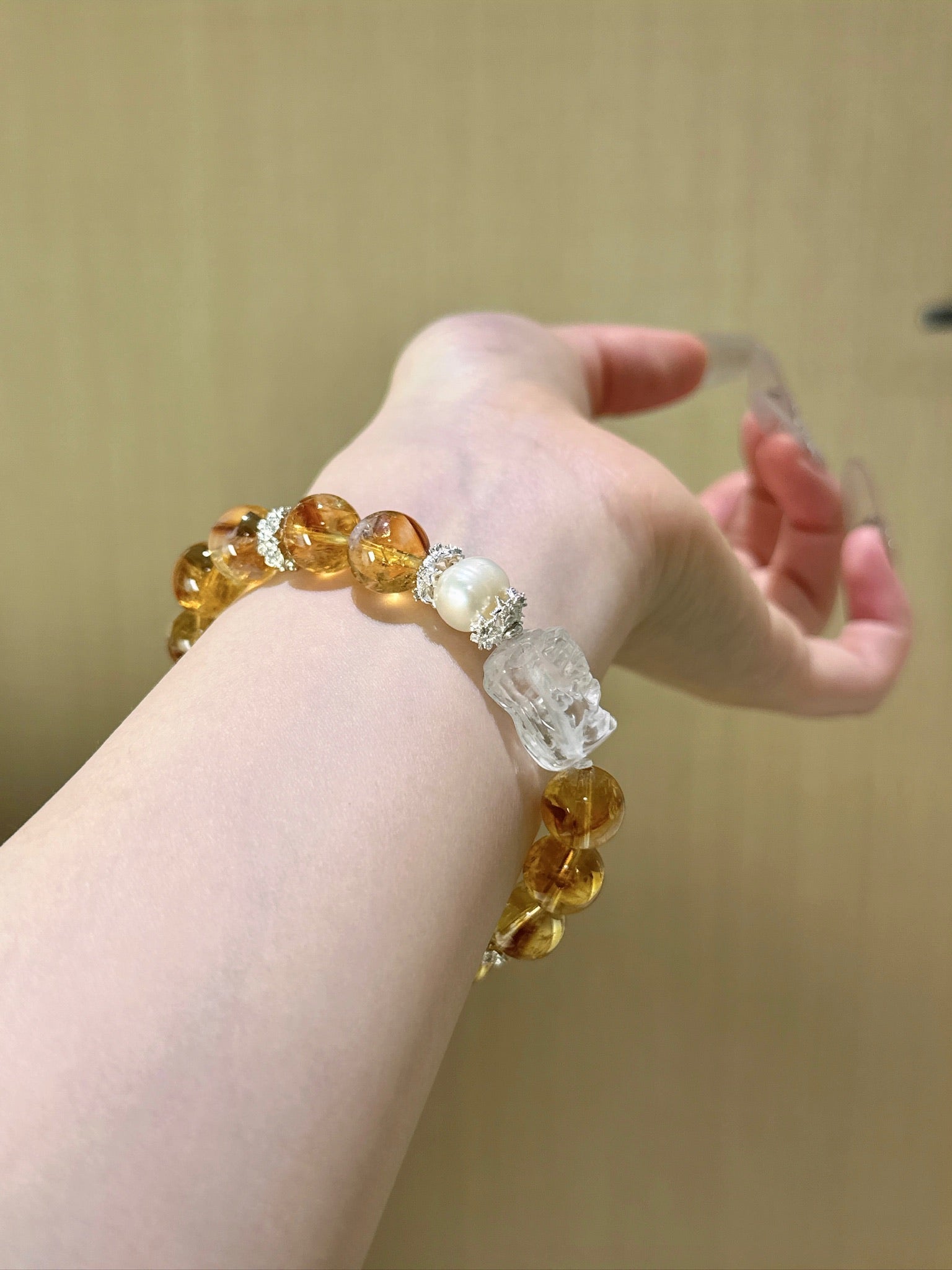 Natural Natural Crystal Crystal Bracelet —  | Handmade Crystal Jewelry
