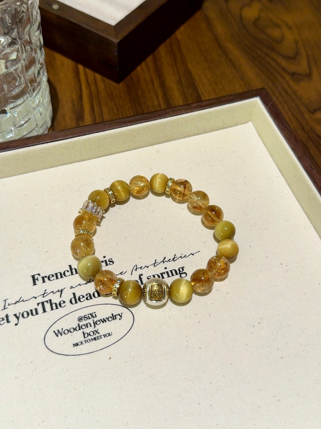 Natural Natural Crystal Crystal Bracelet —  | Handmade Crystal Jewelry