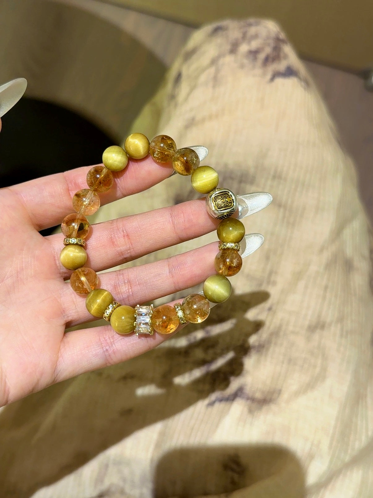 Natural Natural Crystal Crystal Bracelet —  | Handmade Crystal Jewelry