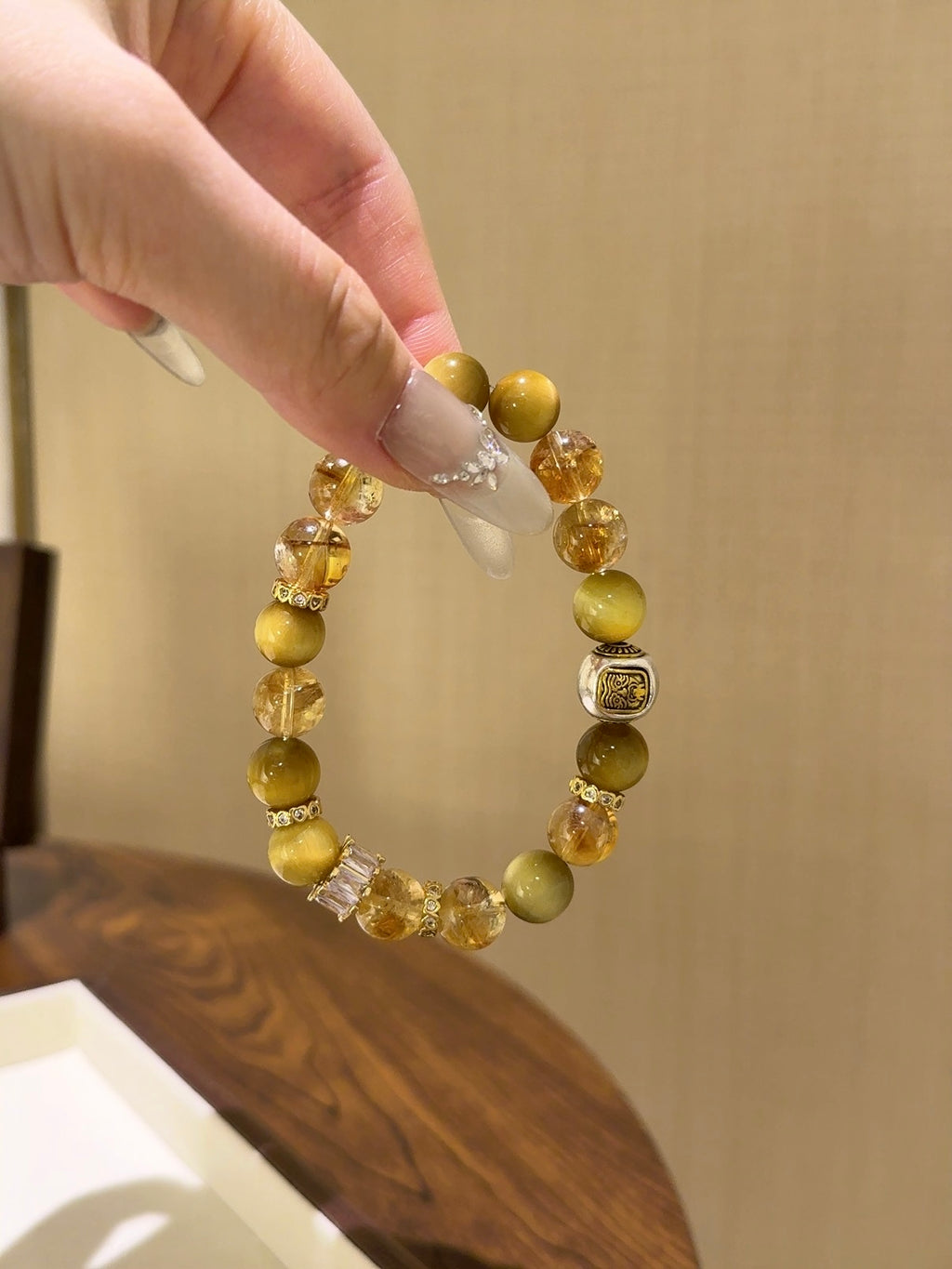 Natural Natural Crystal Crystal Bracelet —  | Handmade Crystal Jewelry