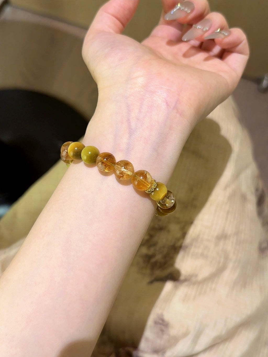 Natural Natural Crystal Crystal Bracelet —  | Handmade Crystal Jewelry
