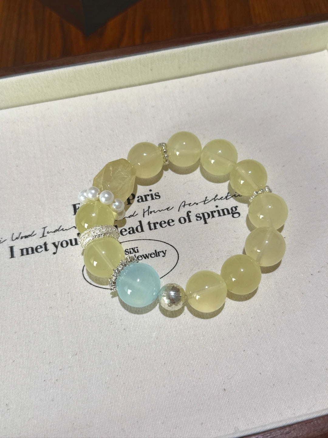 Natural Natural Crystal Crystal Bracelet —  | Handmade Crystal Jewelry