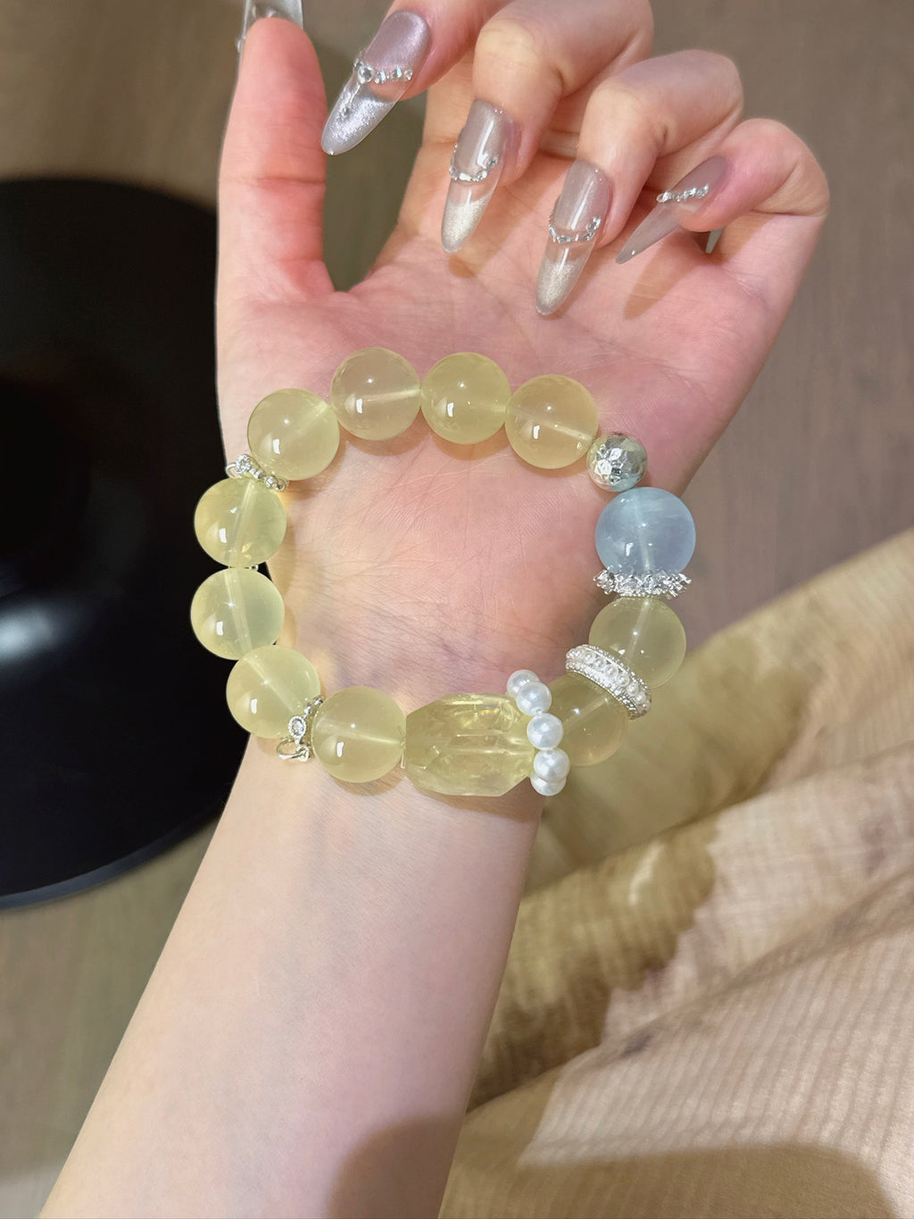 Natural Natural Crystal Crystal Bracelet —  | Handmade Crystal Jewelry