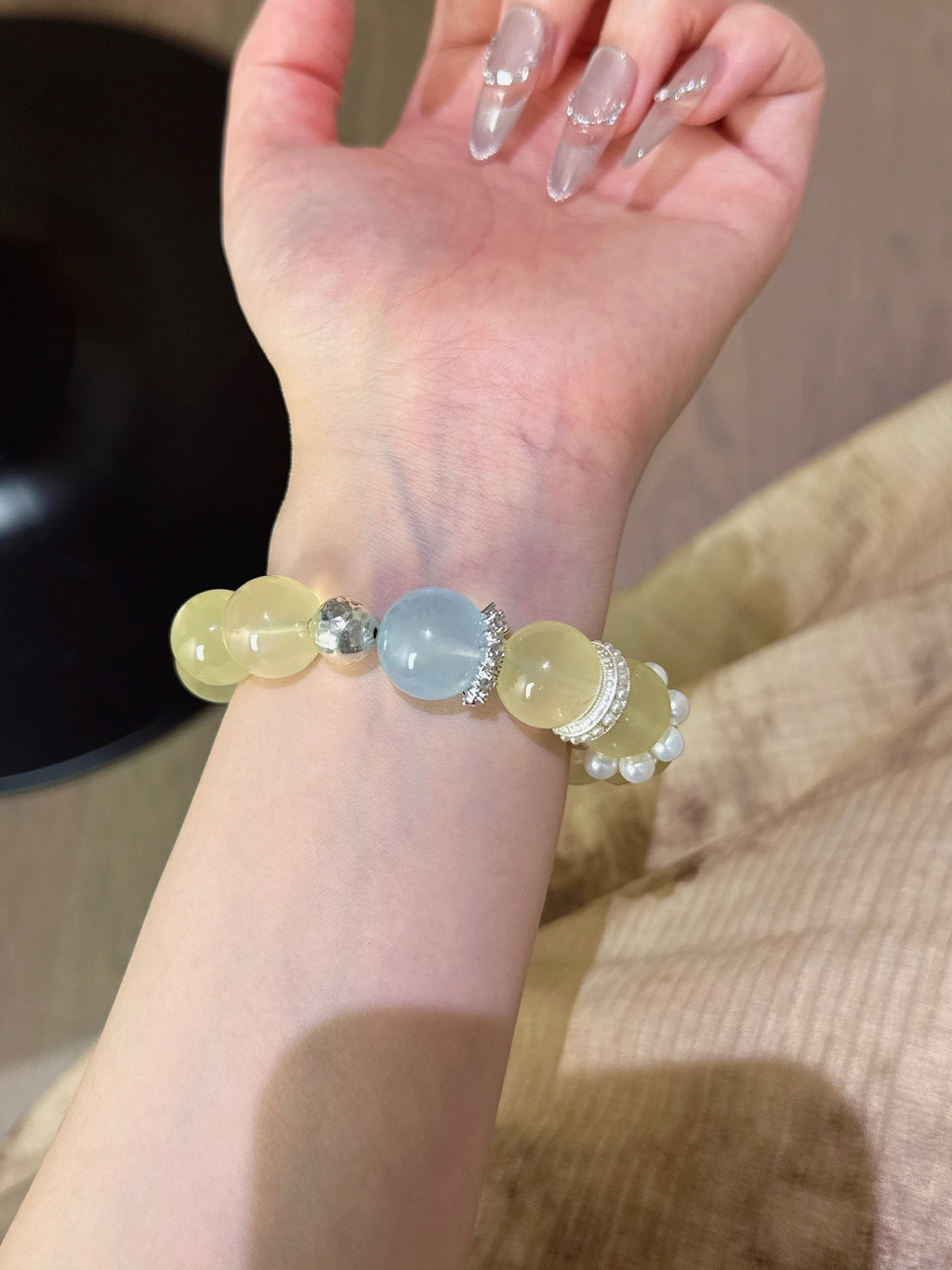 Natural Natural Crystal Crystal Bracelet —  | Handmade Crystal Jewelry