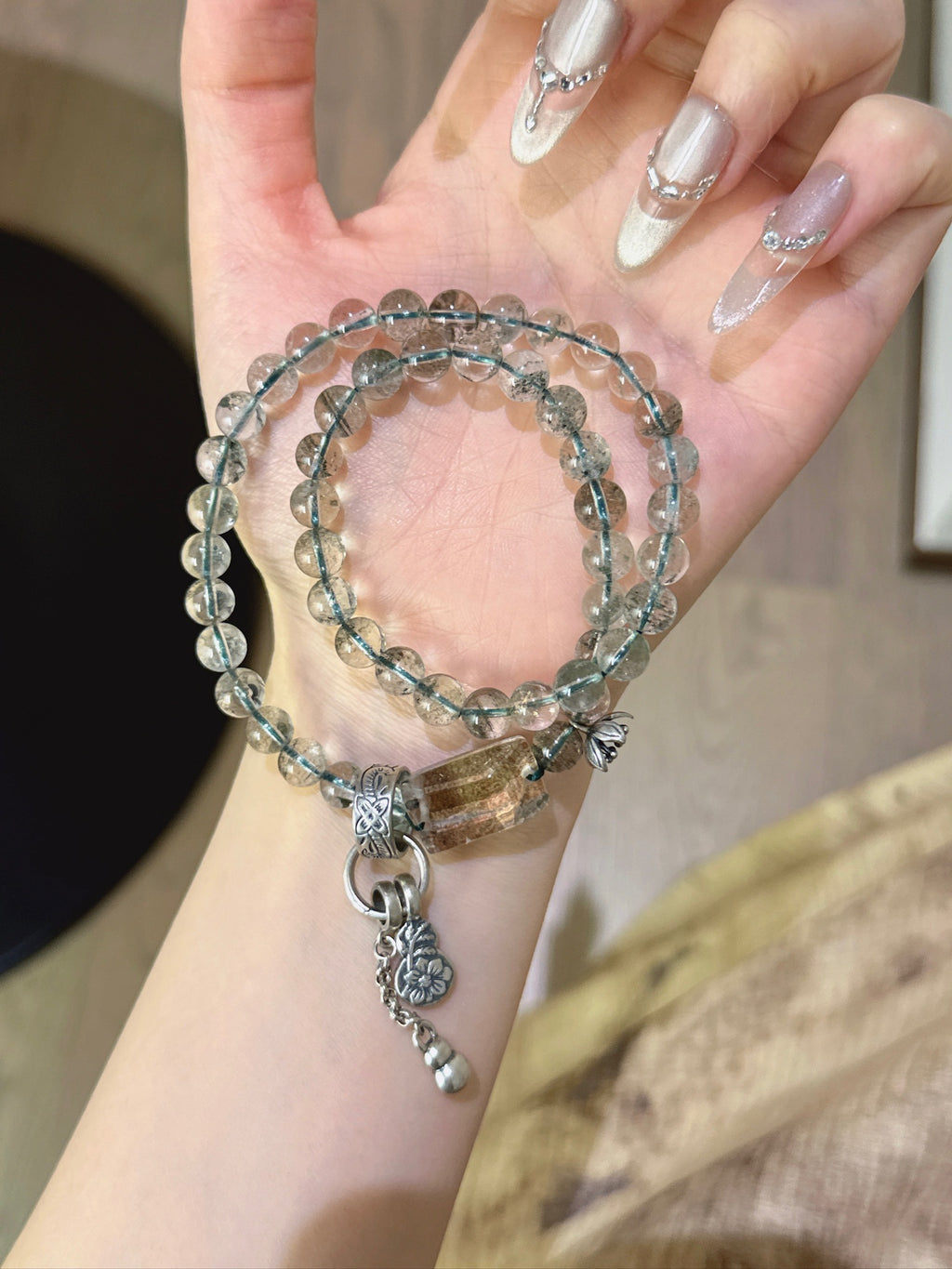 Natural Natural Crystal Crystal Bracelet —  | Handmade Crystal Jewelry