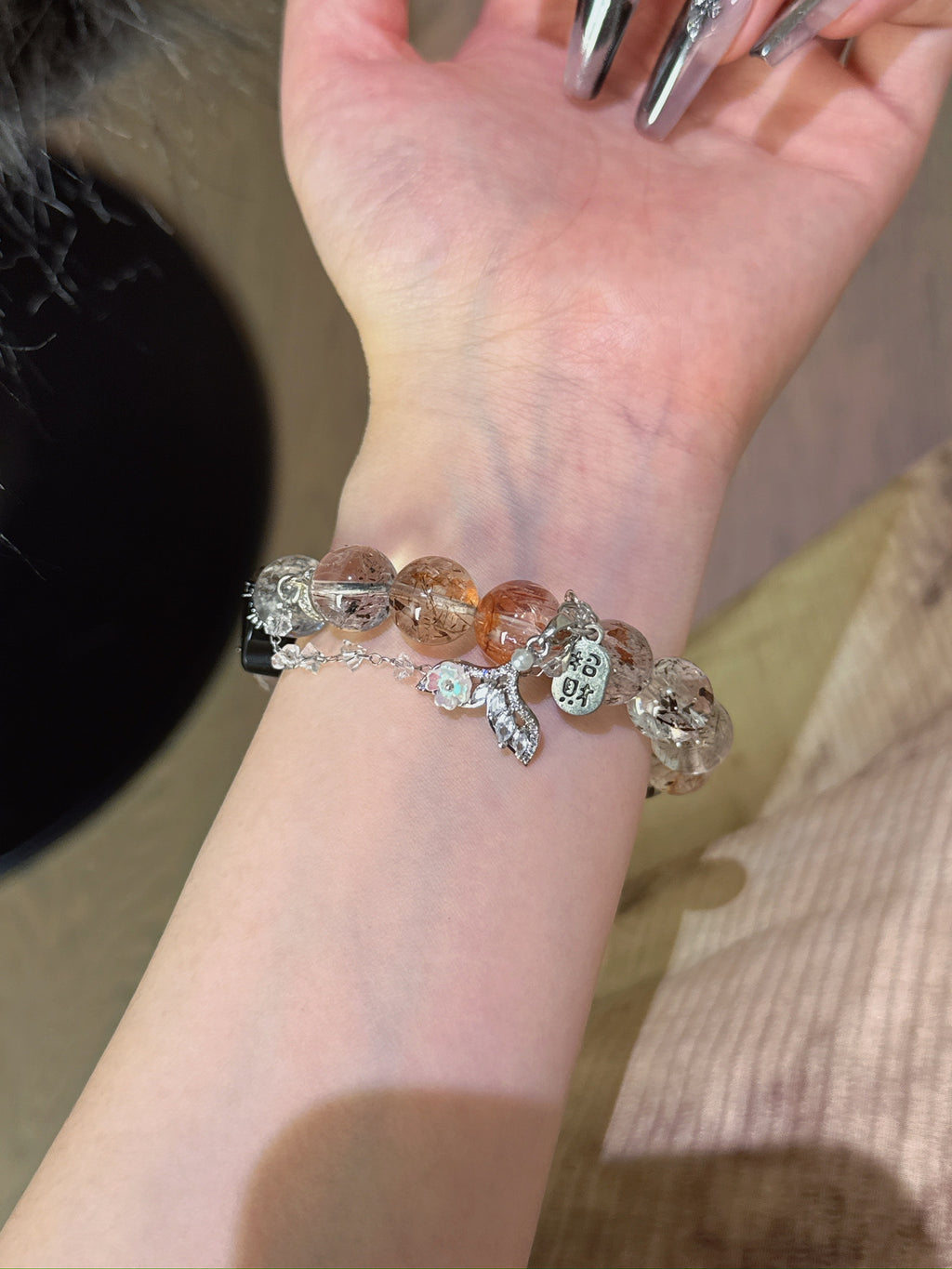 Natural Natural Crystal Crystal Bracelet —  | Handmade Crystal Jewelry