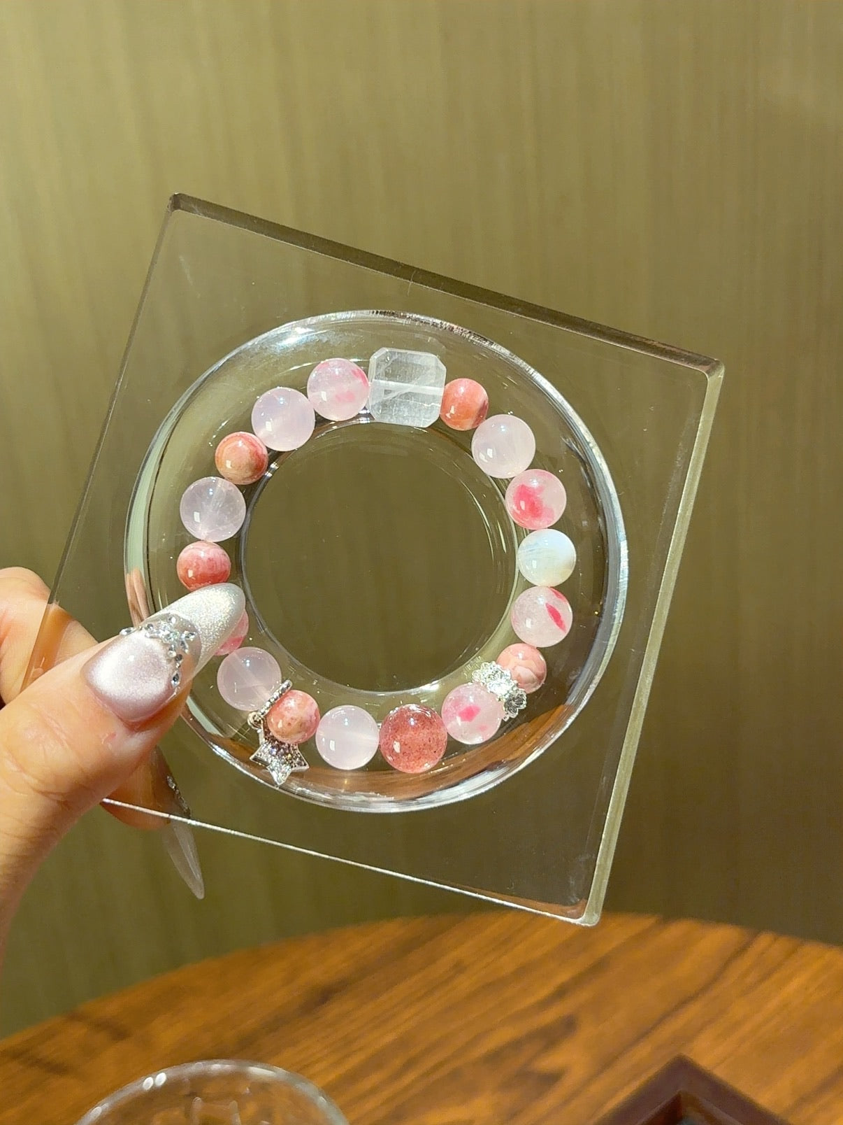 Natural Natural Crystal Crystal Bracelet —  | Handmade Crystal Jewelry