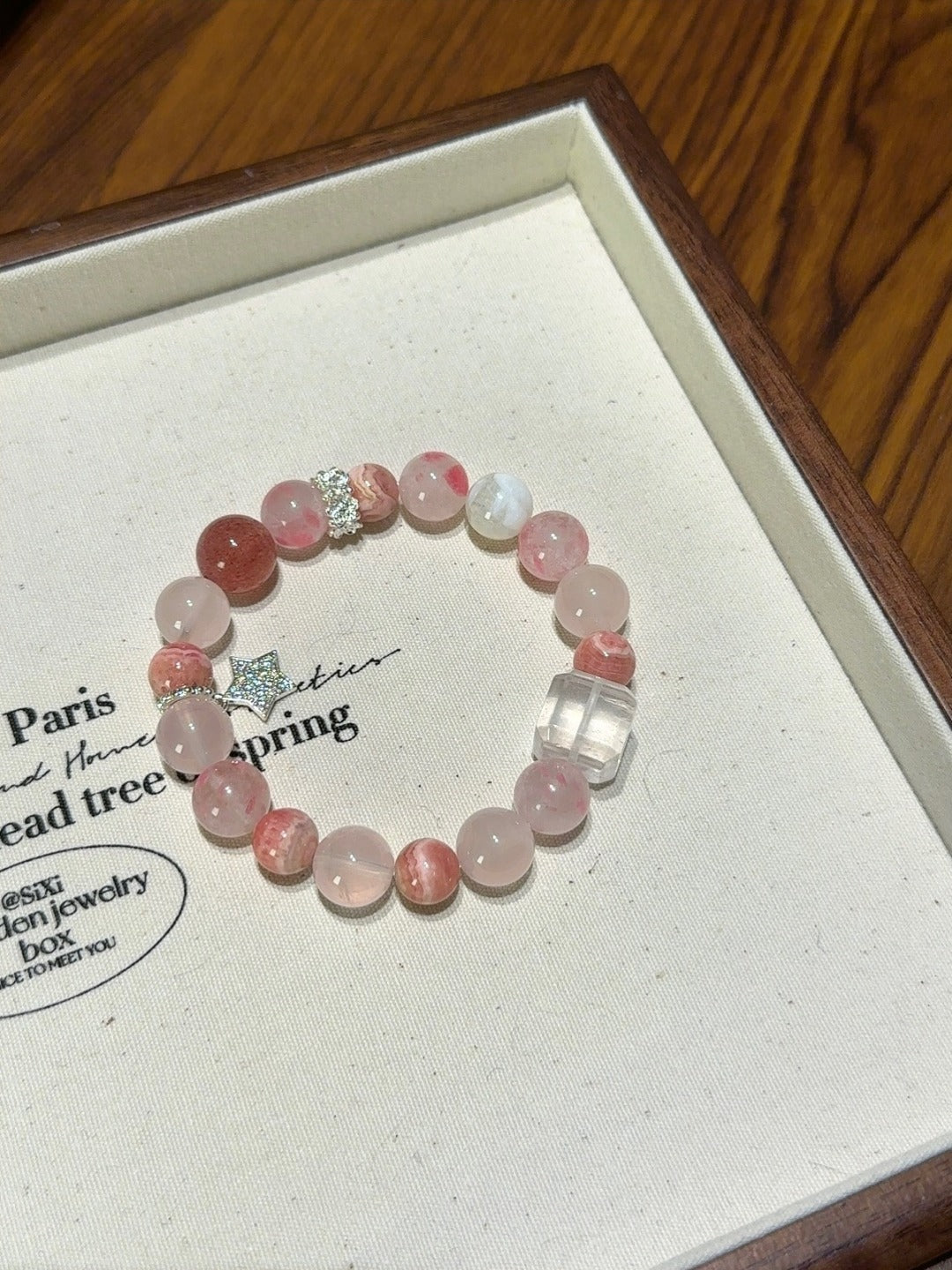 Natural Natural Crystal Crystal Bracelet —  | Handmade Crystal Jewelry