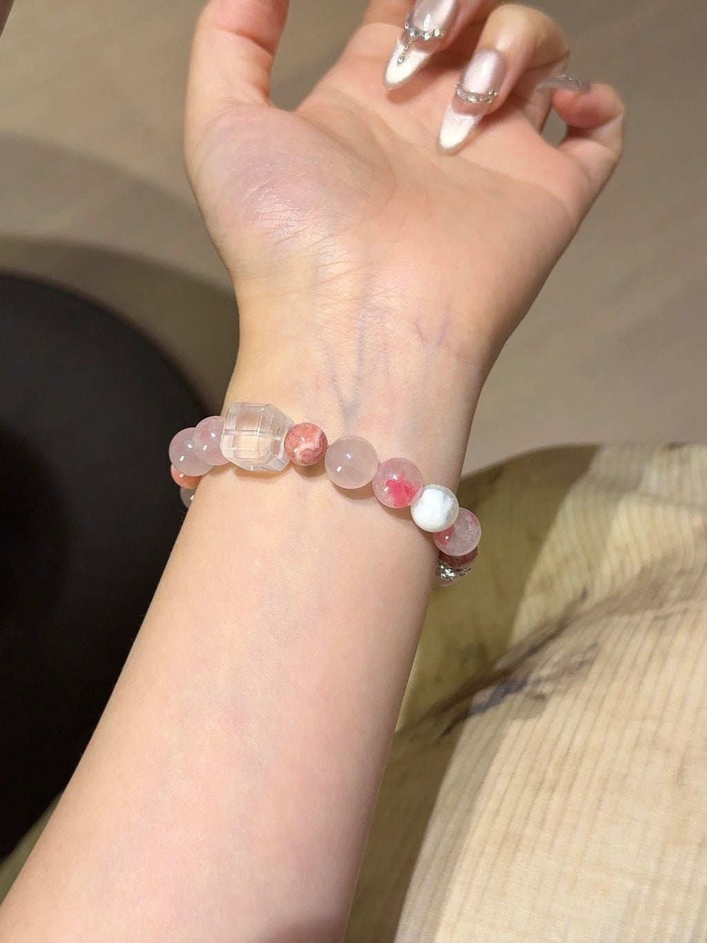 Natural Natural Crystal Crystal Bracelet —  | Handmade Crystal Jewelry
