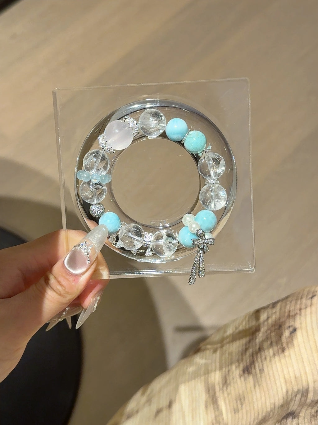 Natural Natural Crystal Crystal Bracelet —  | Handmade Crystal Jewelry