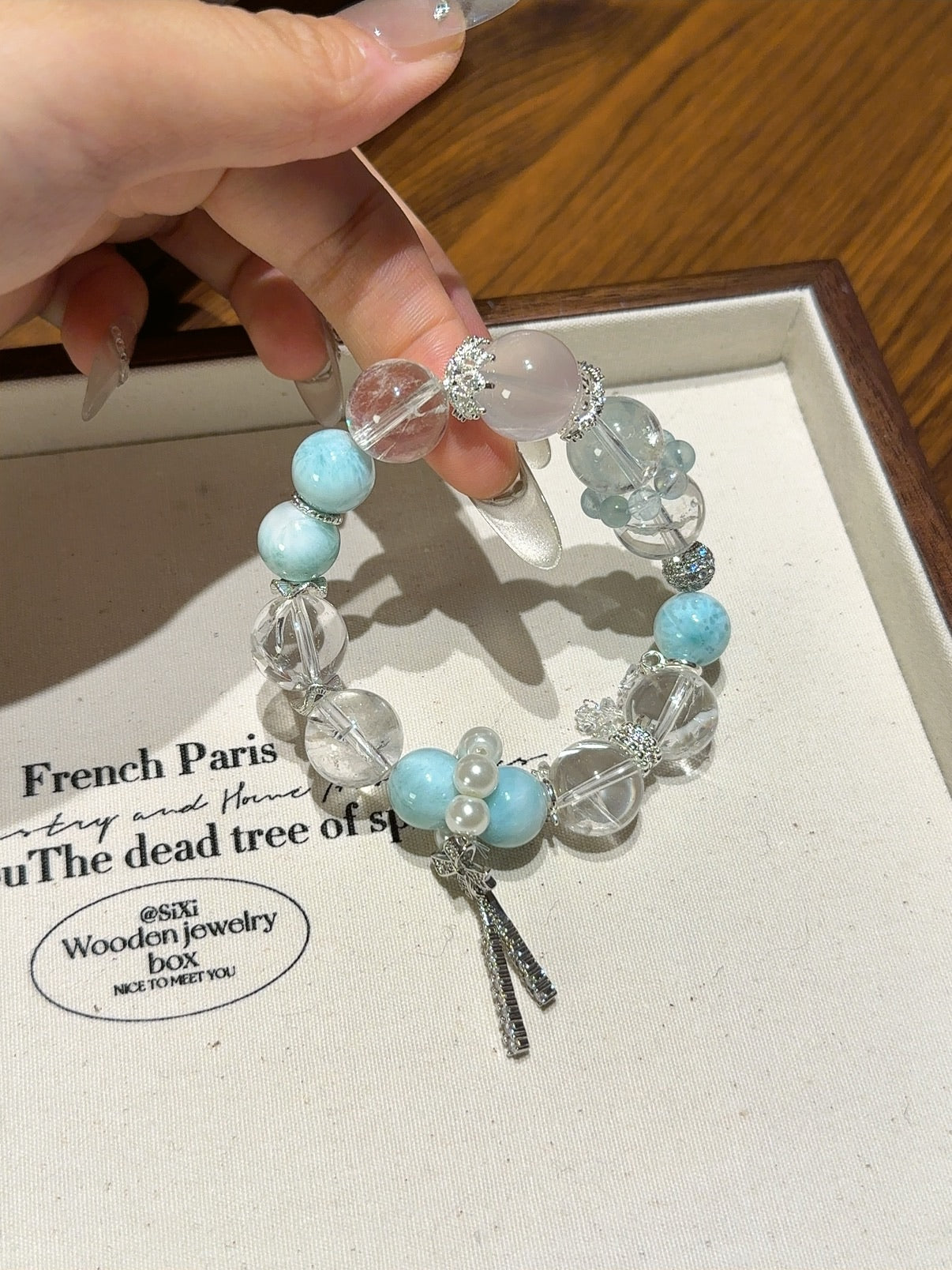 Natural Natural Crystal Crystal Bracelet —  | Handmade Crystal Jewelry