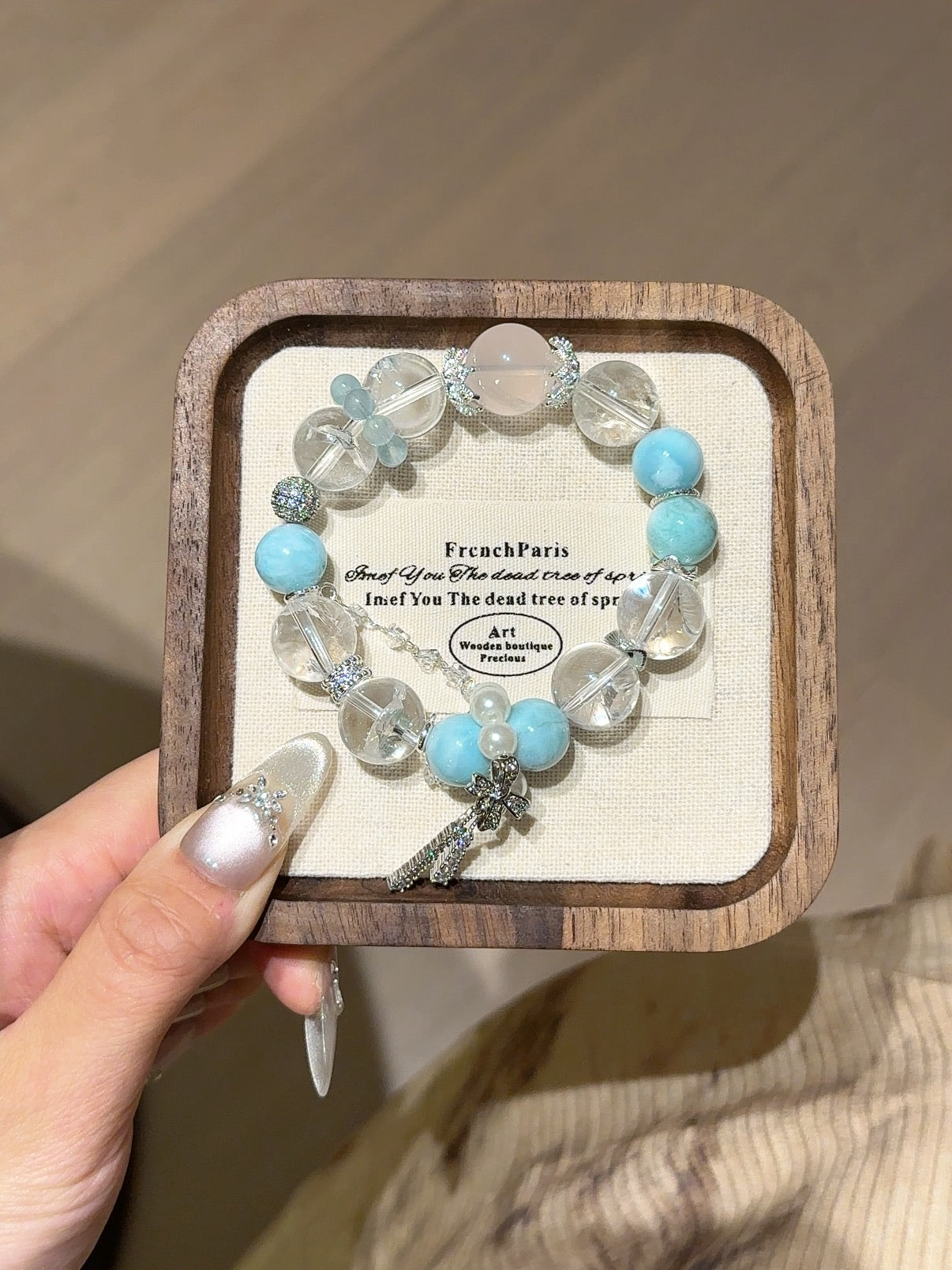 Natural Natural Crystal Crystal Bracelet —  | Handmade Crystal Jewelry