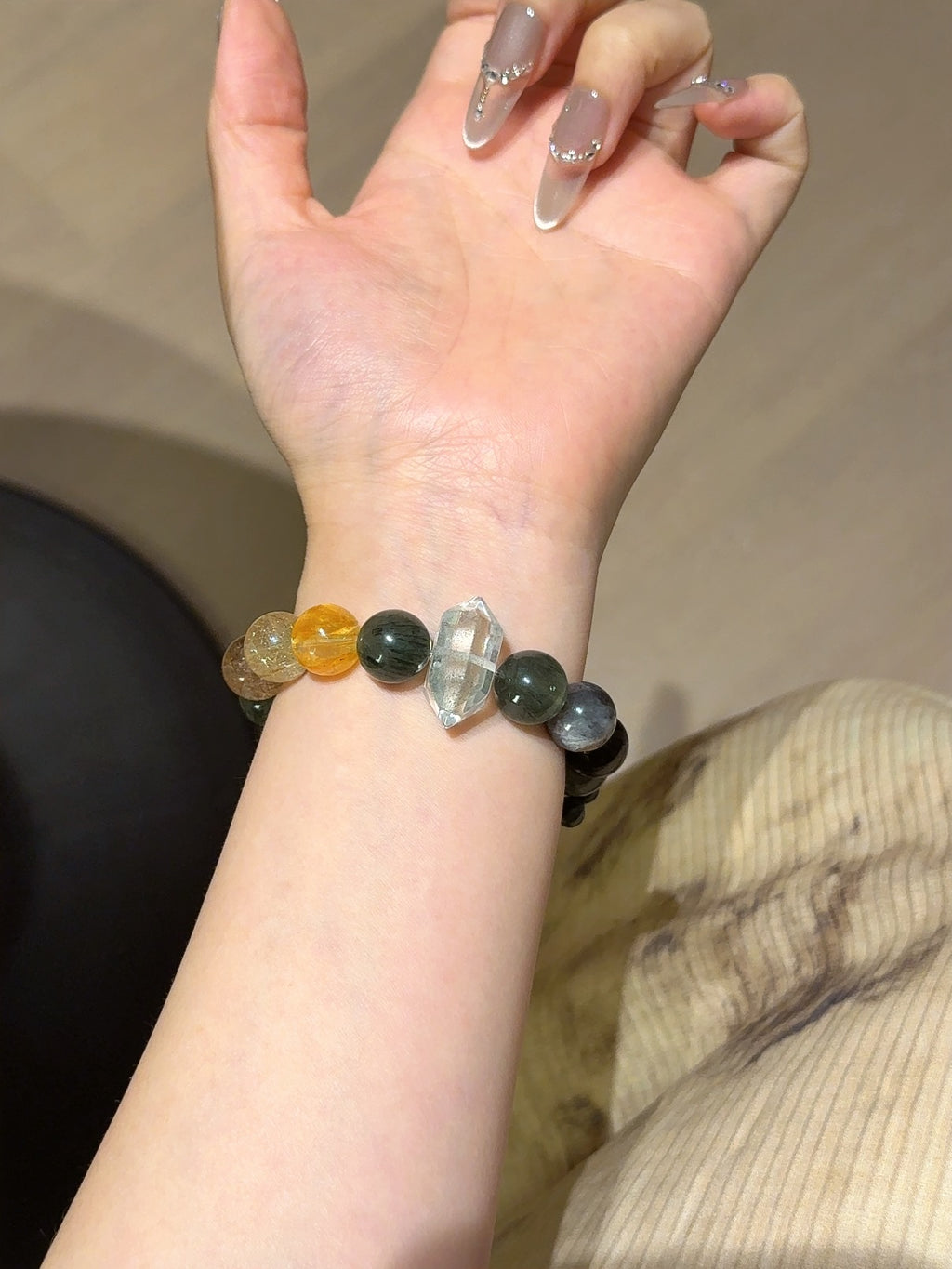 Natural Natural Crystal Crystal Bracelet —  | Handmade Crystal Jewelry