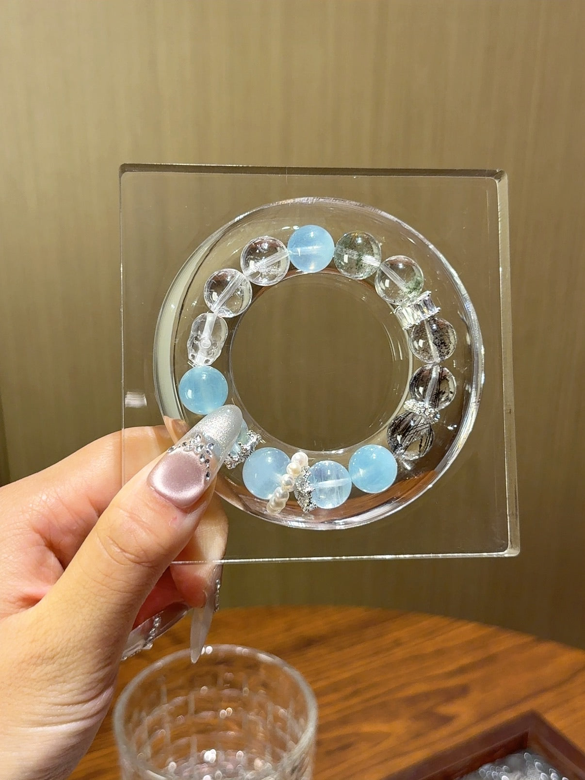 Natural Natural Crystal Crystal Bracelet —  | Handmade Crystal Jewelry