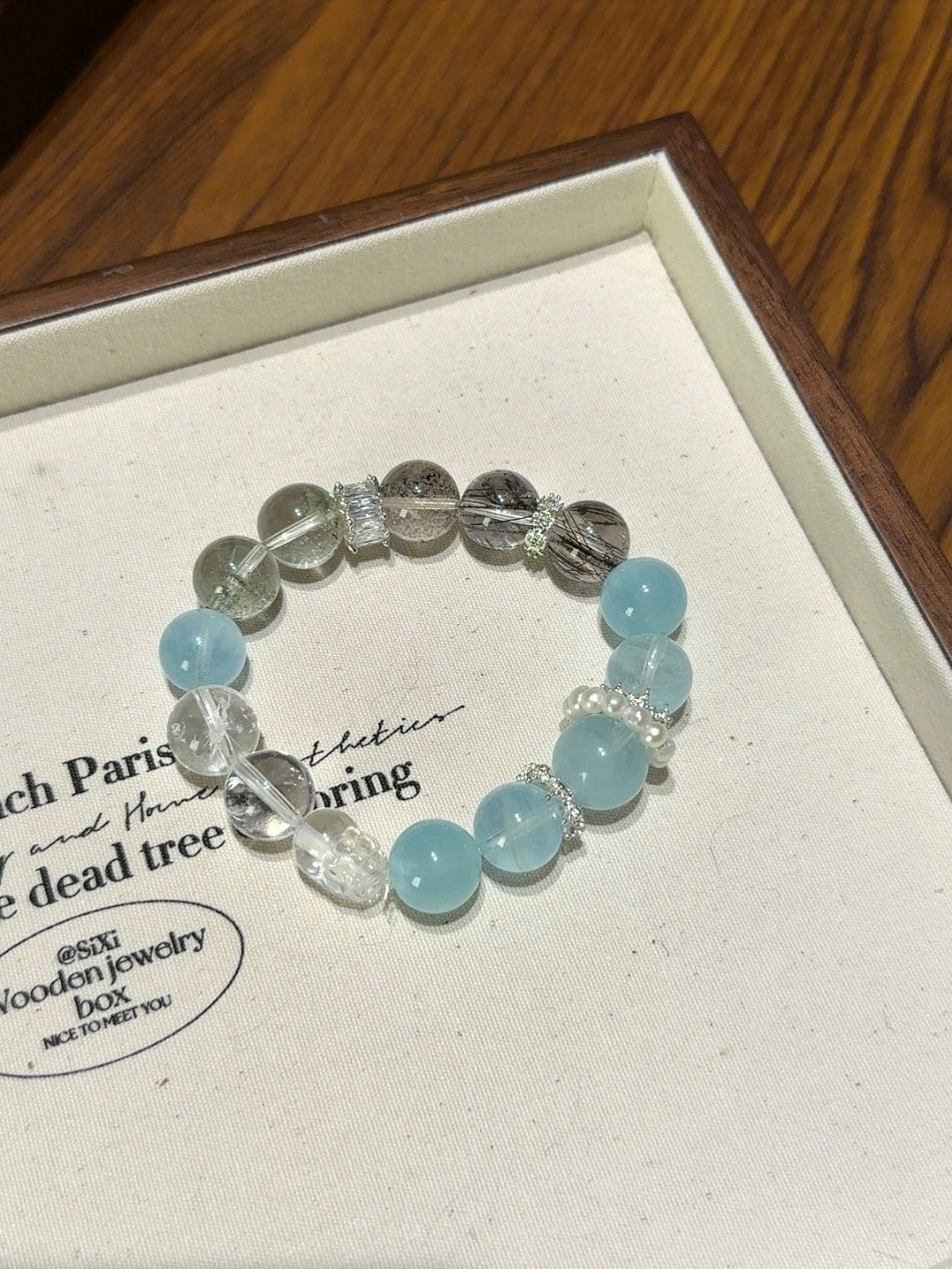 Natural Natural Crystal Crystal Bracelet —  | Handmade Crystal Jewelry