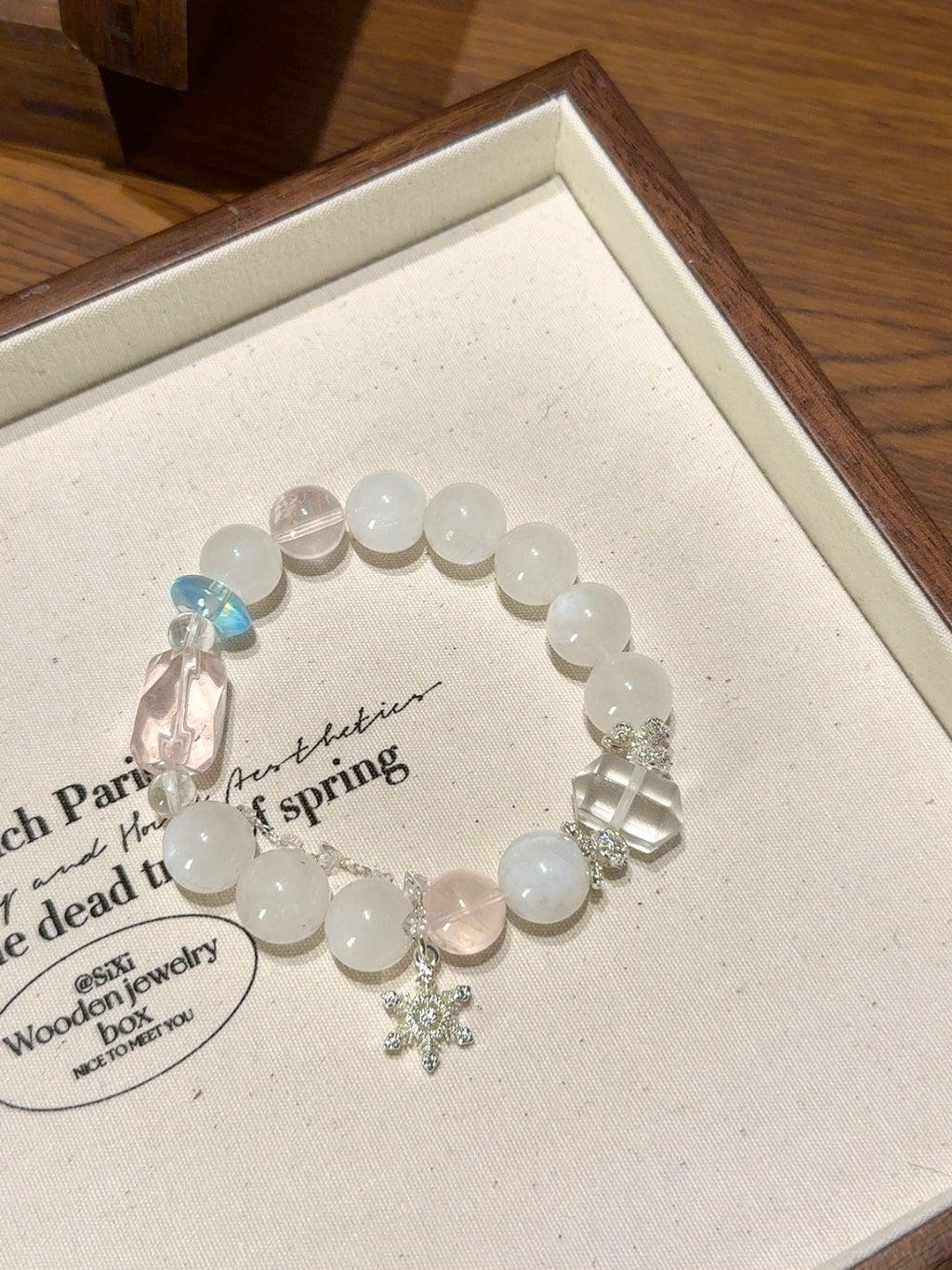 Natural Natural Crystal Crystal Bracelet —  | Handmade Crystal Jewelry