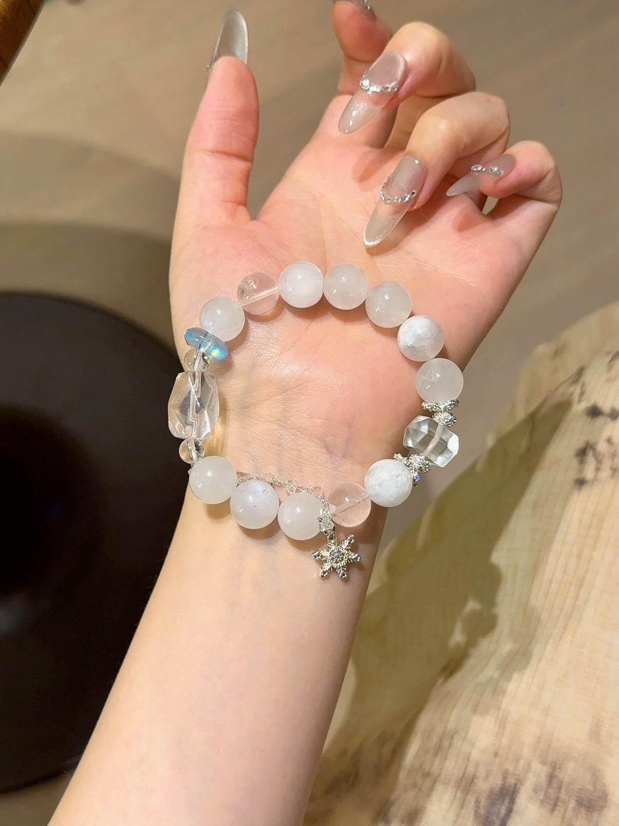 Natural Natural Crystal Crystal Bracelet —  | Handmade Crystal Jewelry