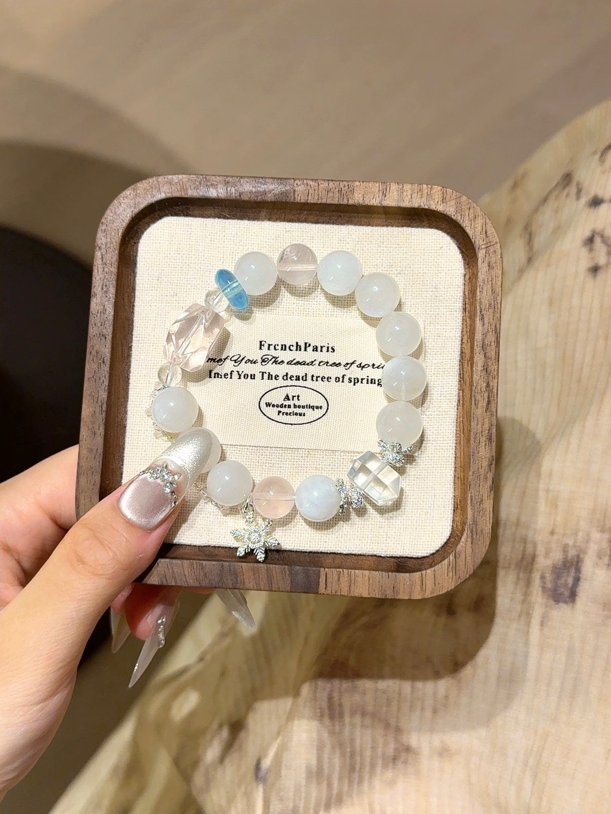 Natural Natural Crystal Crystal Bracelet —  | Handmade Crystal Jewelry