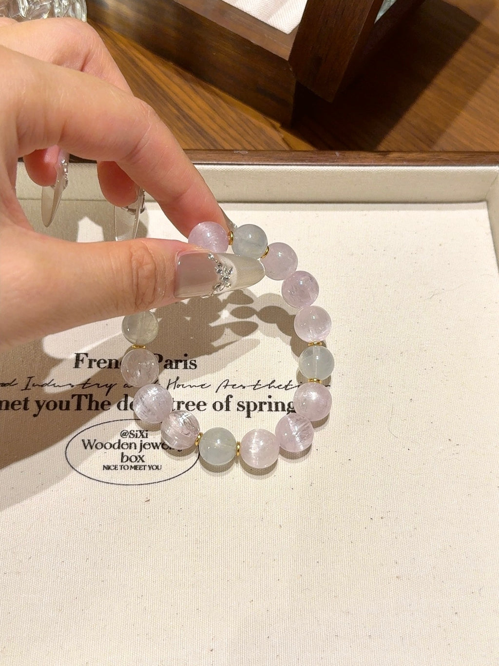 Natural Natural Crystal Crystal Bracelet —  | Handmade Crystal Jewelry