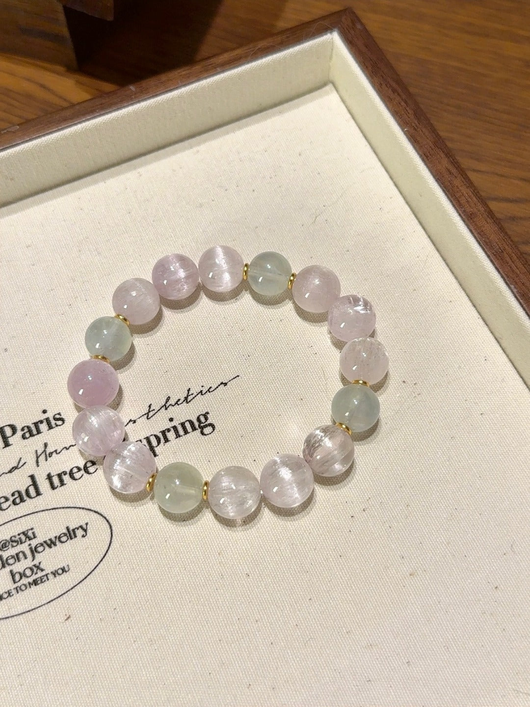 Natural Natural Crystal Crystal Bracelet —  | Handmade Crystal Jewelry