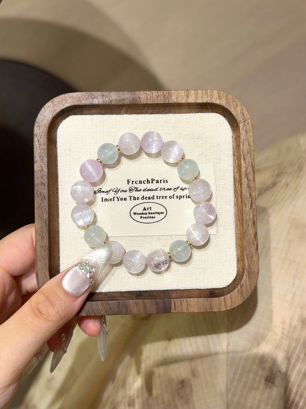 Natural Natural Crystal Crystal Bracelet —  | Handmade Crystal Jewelry