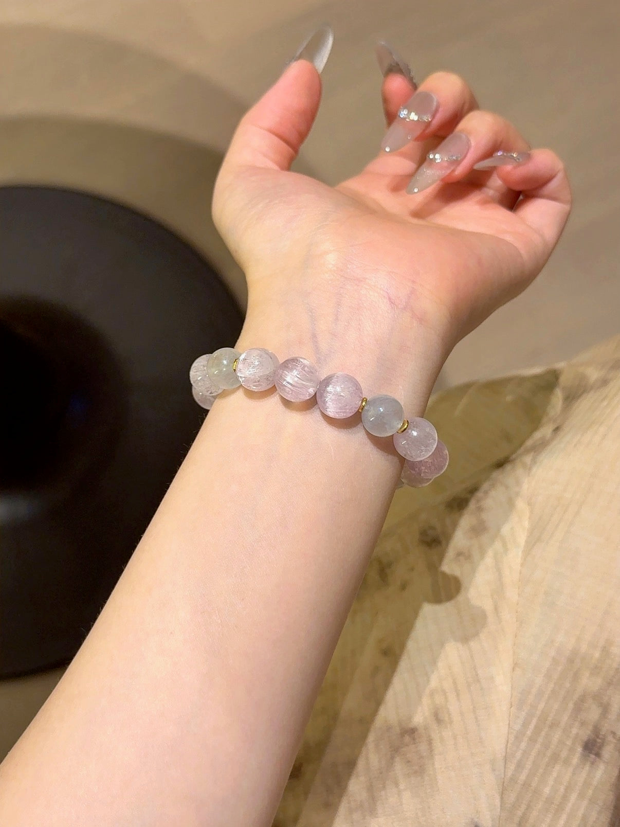 Natural Natural Crystal Crystal Bracelet —  | Handmade Crystal Jewelry