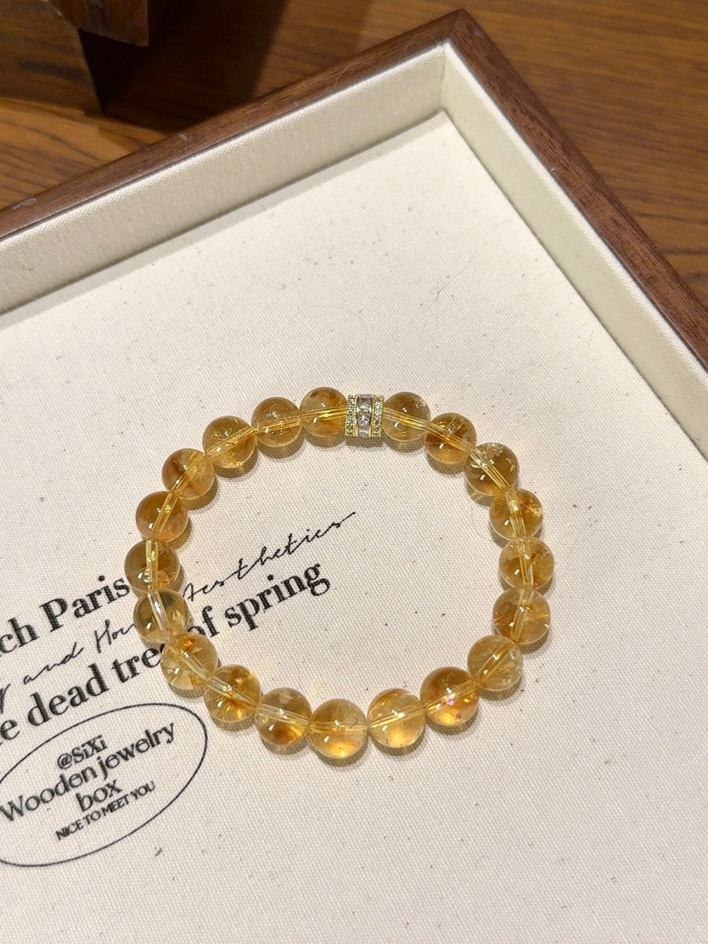 Natural Natural Crystal Crystal Bracelet —  | Handmade Crystal Jewelry