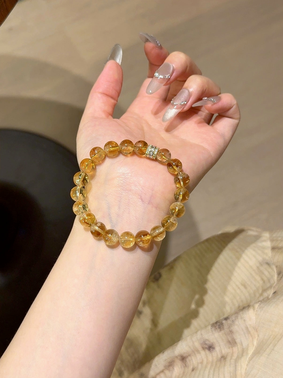Natural Natural Crystal Crystal Bracelet —  | Handmade Crystal Jewelry
