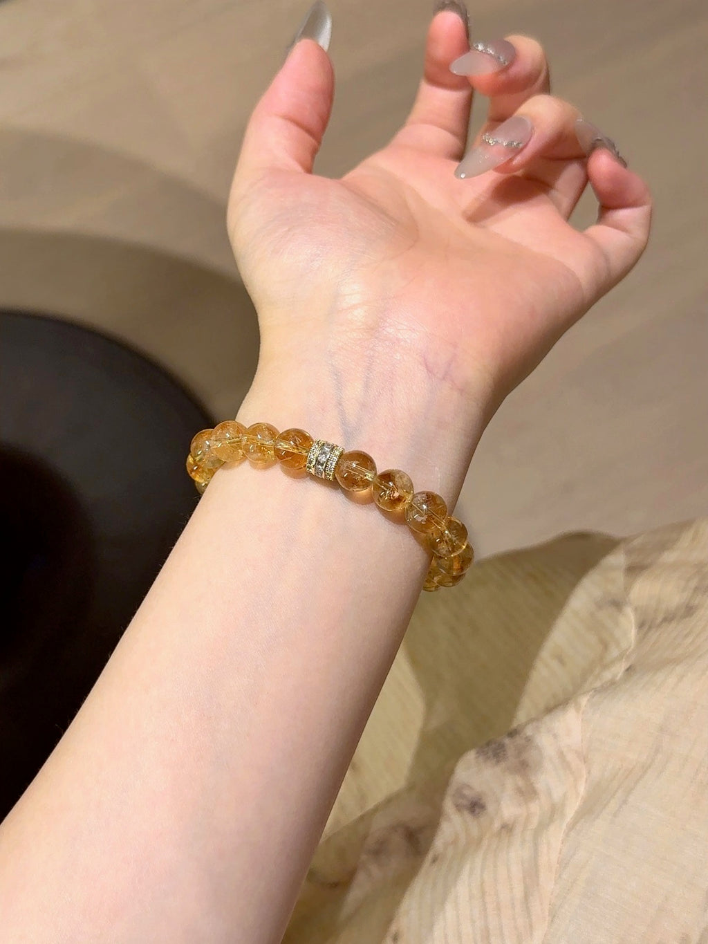 Natural Natural Crystal Crystal Bracelet —  | Handmade Crystal Jewelry
