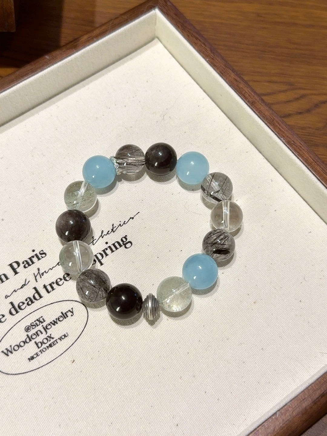 Natural Natural Crystal Crystal Bracelet —  | Handmade Crystal Jewelry