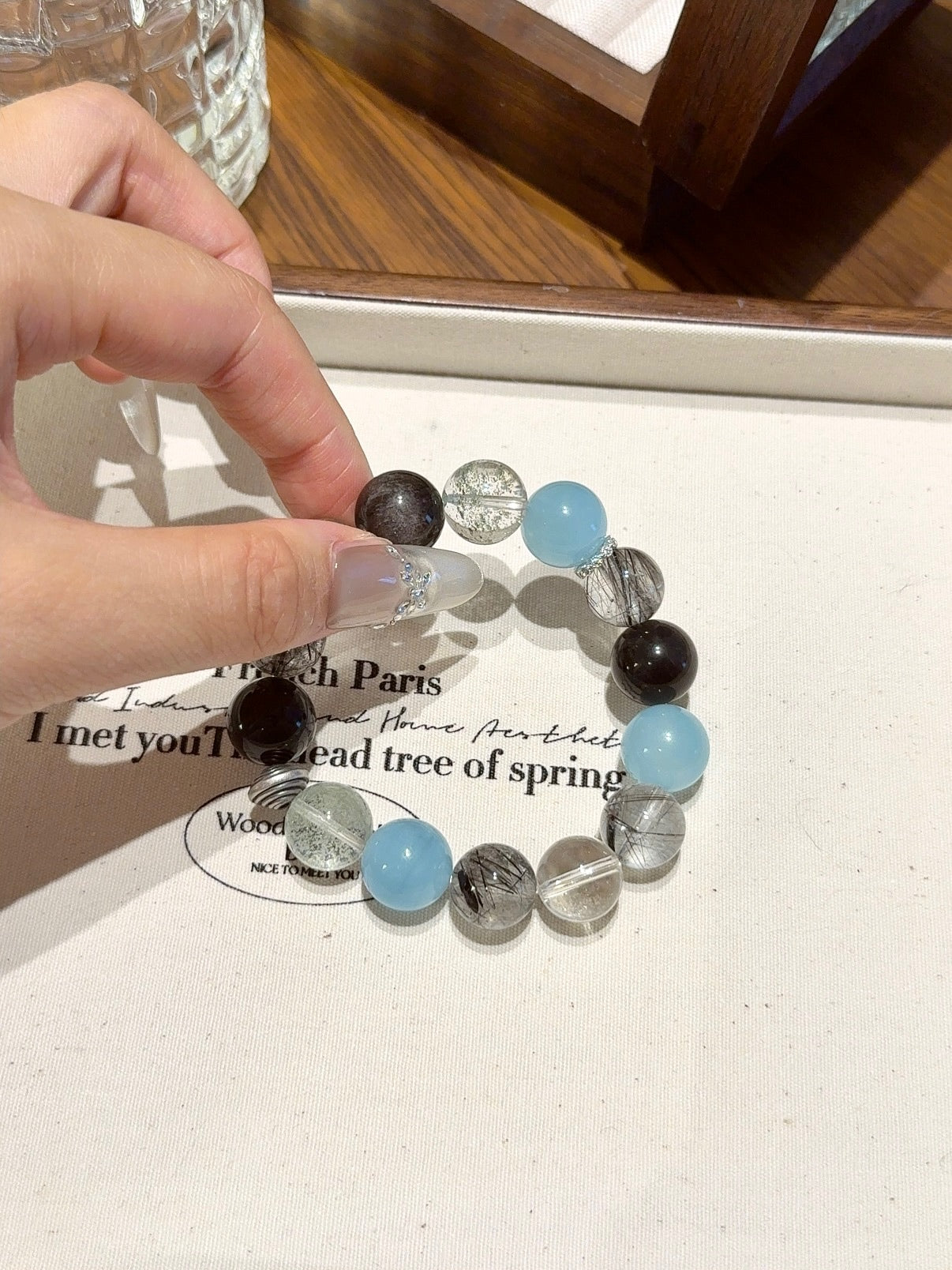 Natural Natural Crystal Crystal Bracelet —  | Handmade Crystal Jewelry