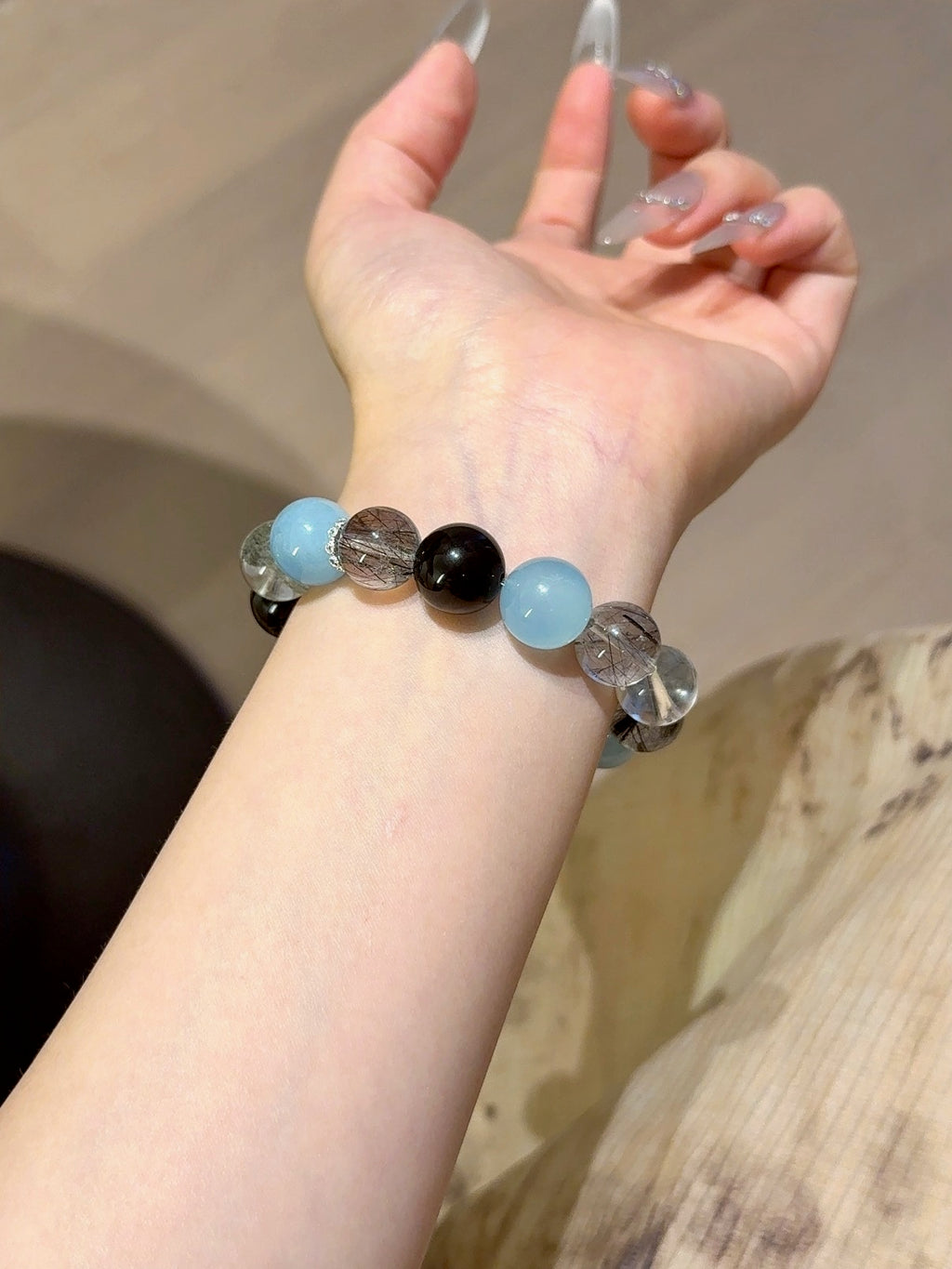 Natural Natural Crystal Crystal Bracelet —  | Handmade Crystal Jewelry