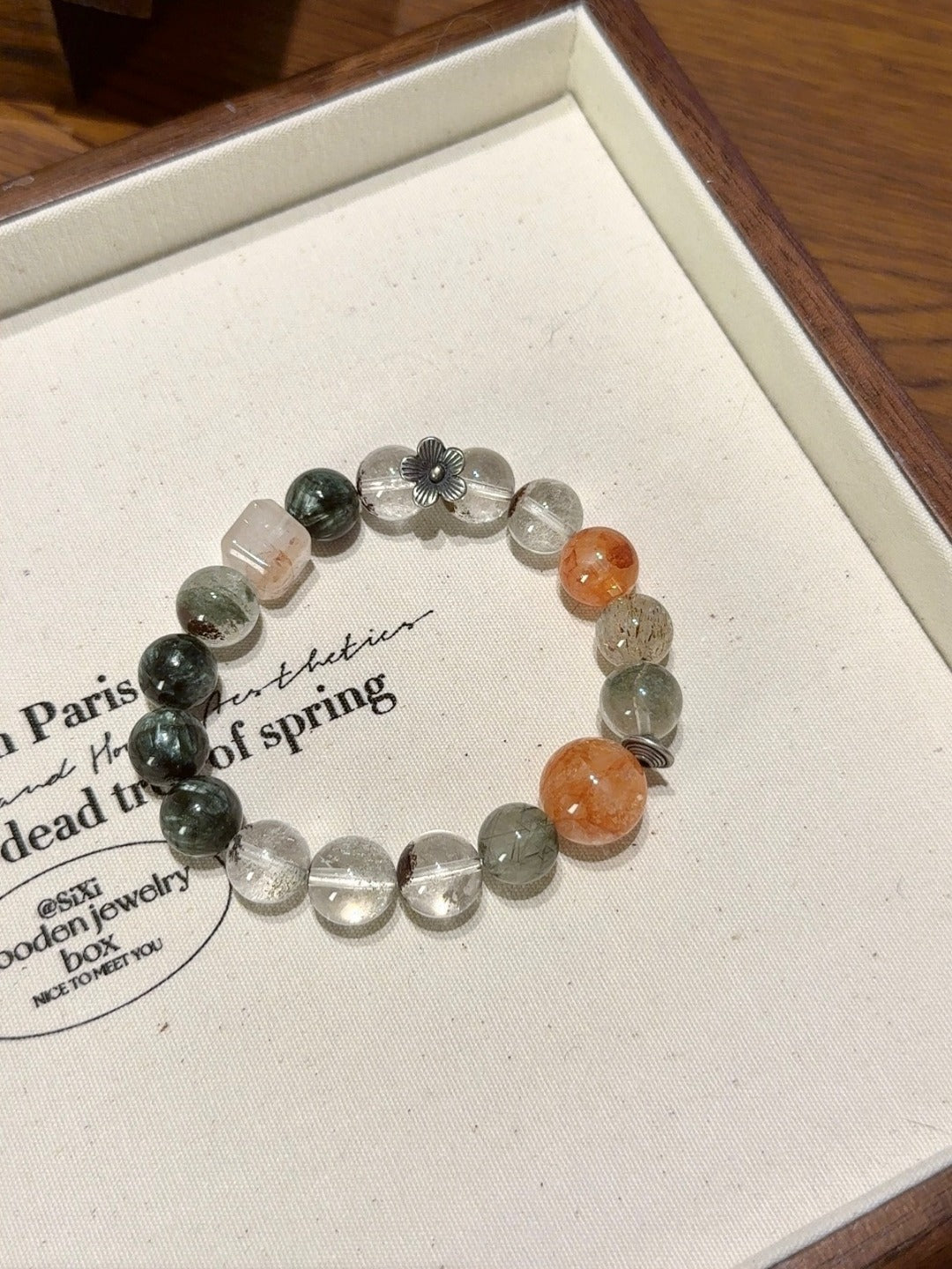 Natural Natural Crystal Crystal Bracelet —  | Handmade Crystal Jewelry
