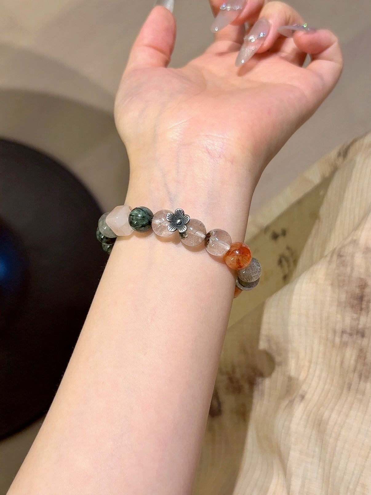 Natural Natural Crystal Crystal Bracelet —  | Handmade Crystal Jewelry