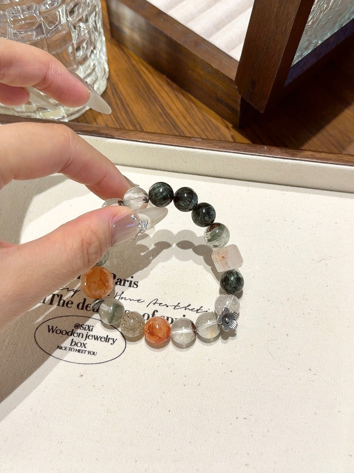 Natural Natural Crystal Crystal Bracelet —  | Handmade Crystal Jewelry