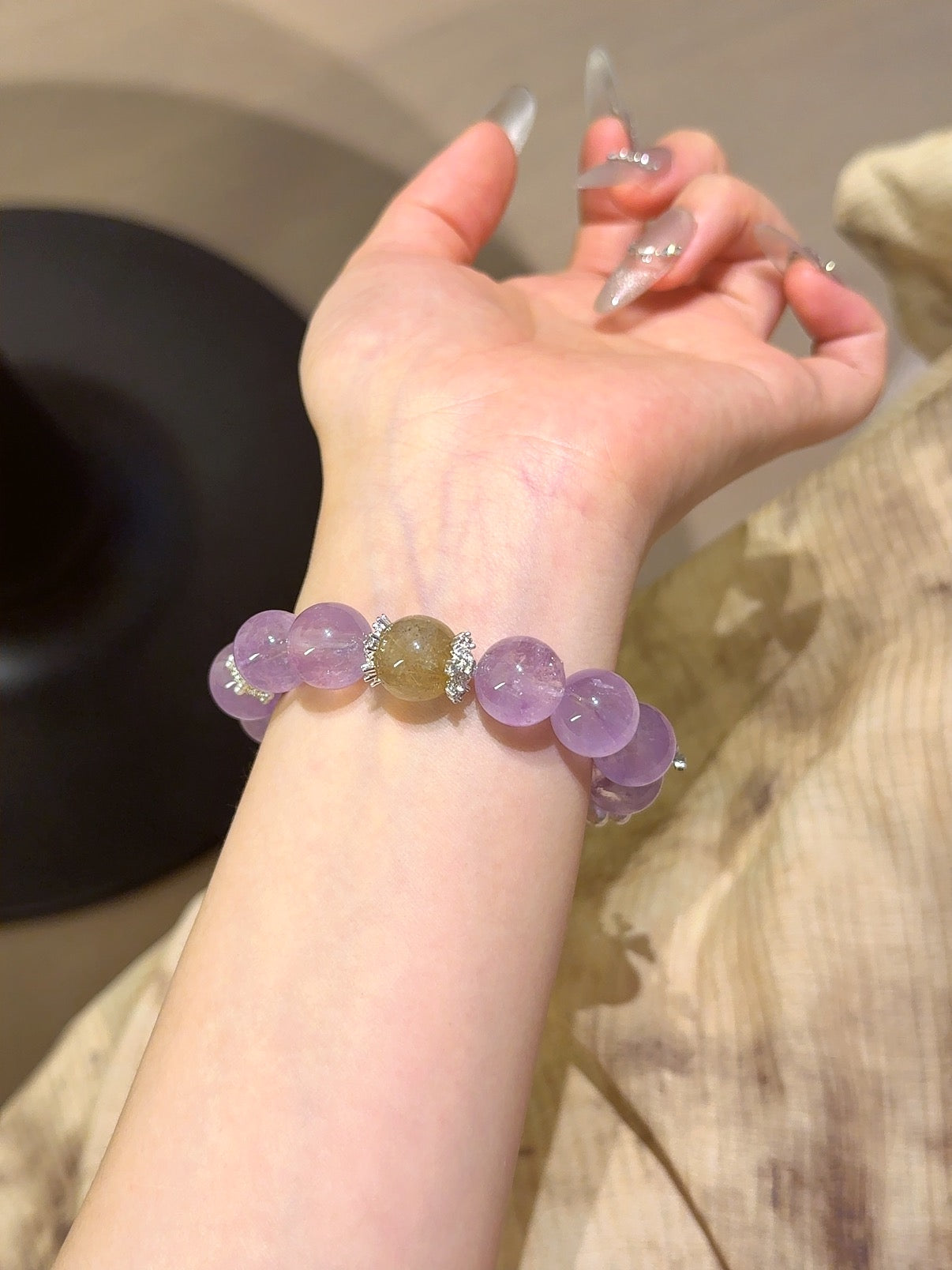 Natural Natural Crystal Crystal Bracelet —  | Handmade Crystal Jewelry