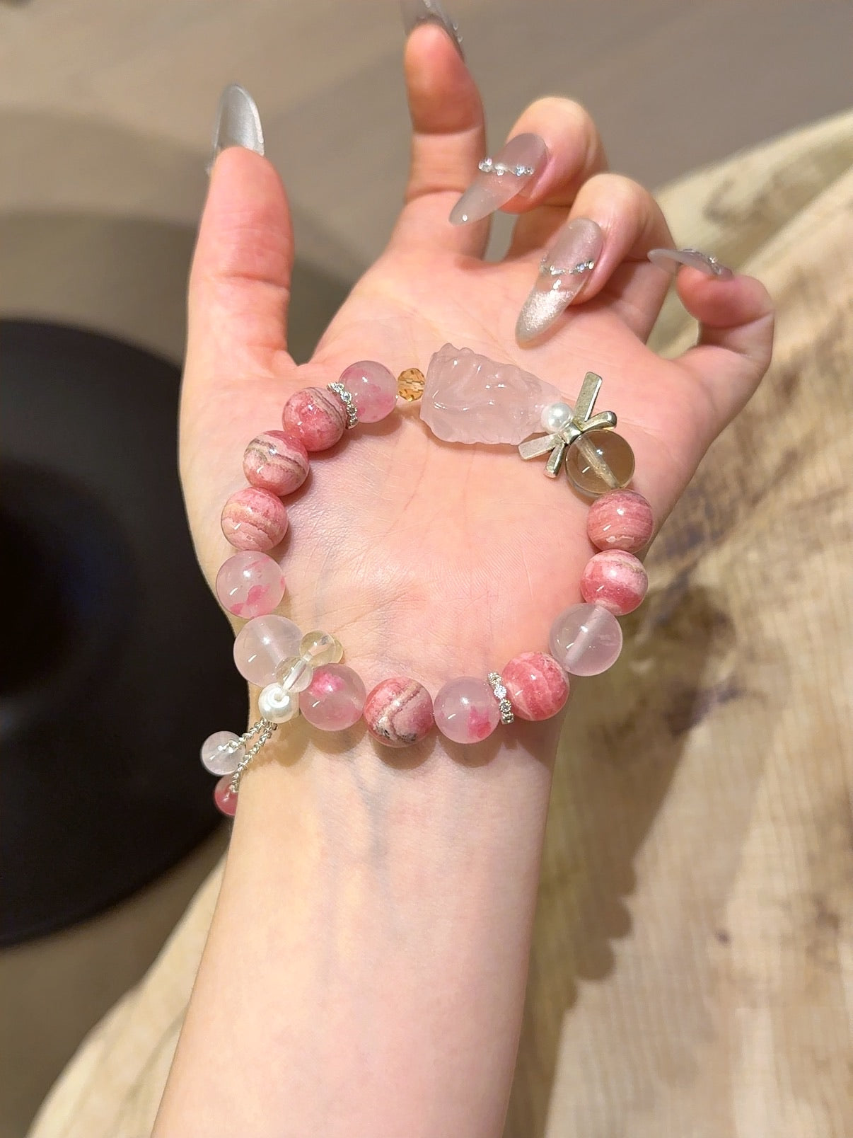 Natural Natural Crystal Crystal Bracelet —  | Handmade Crystal Jewelry