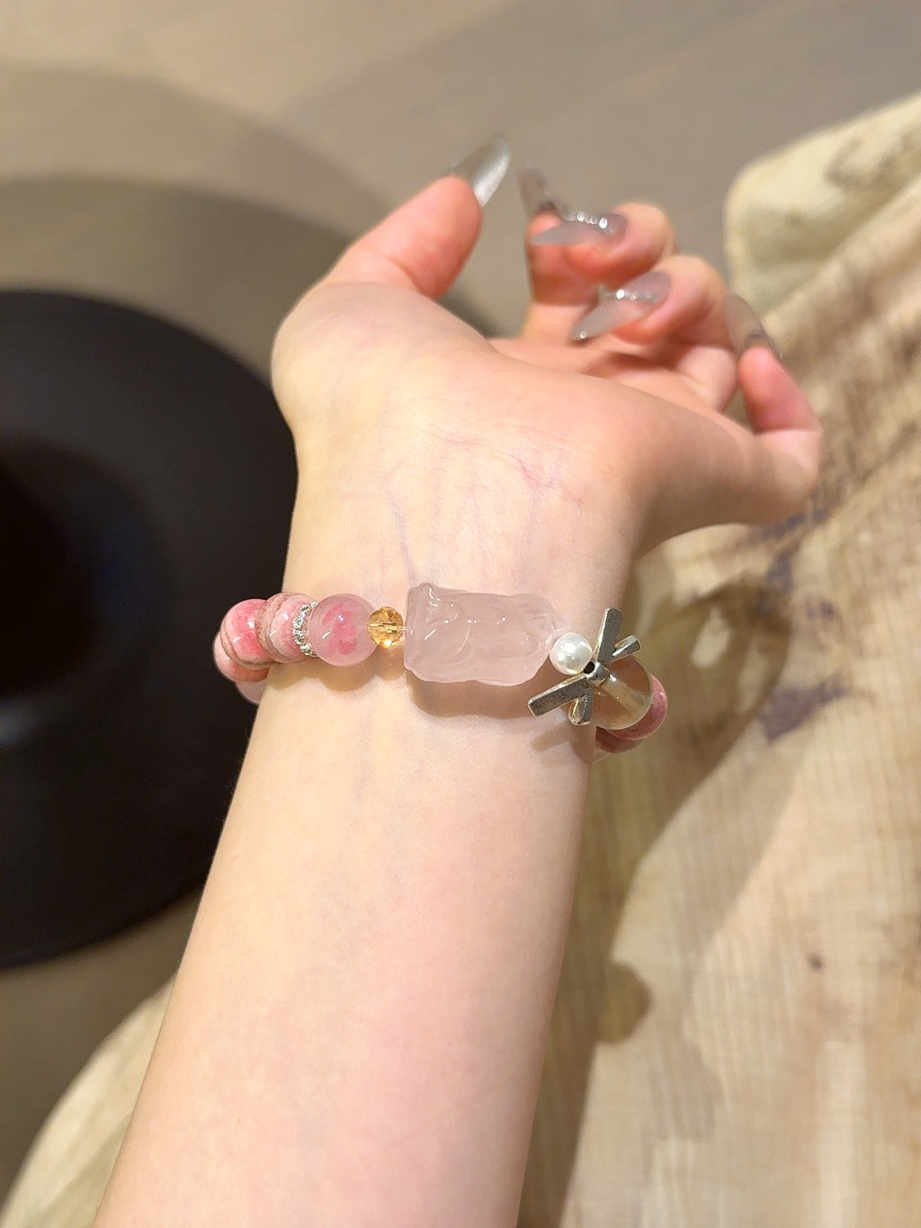 Natural Natural Crystal Crystal Bracelet —  | Handmade Crystal Jewelry