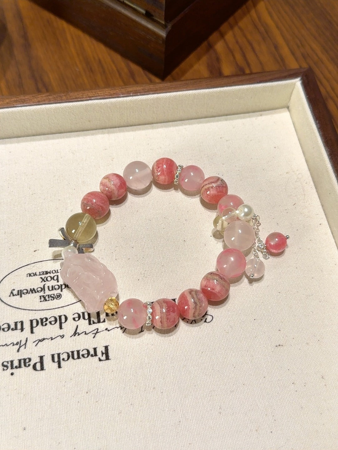Natural Natural Crystal Crystal Bracelet —  | Handmade Crystal Jewelry