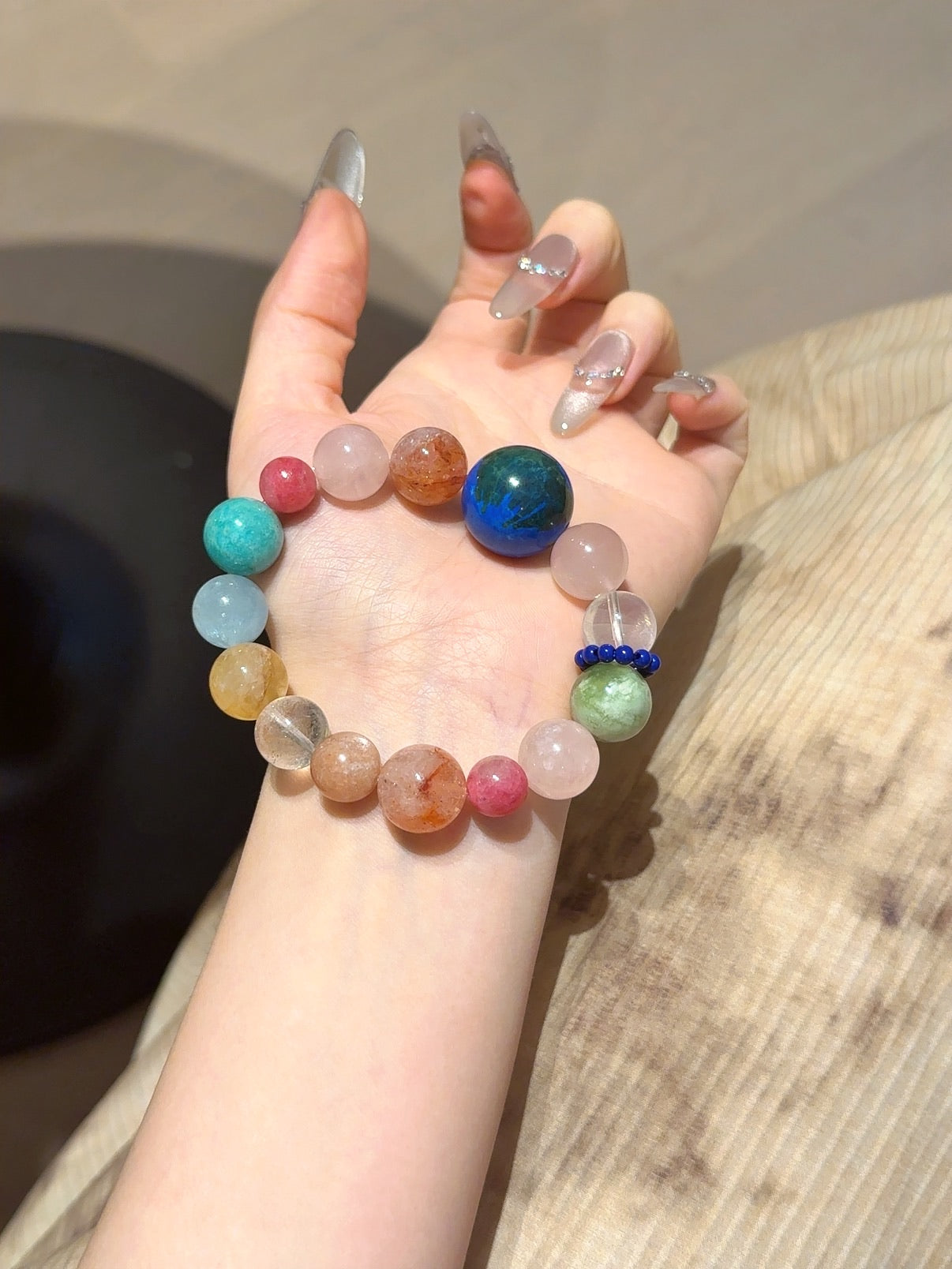 Natural Natural Crystal Crystal Bracelet —  | Handmade Crystal Jewelry