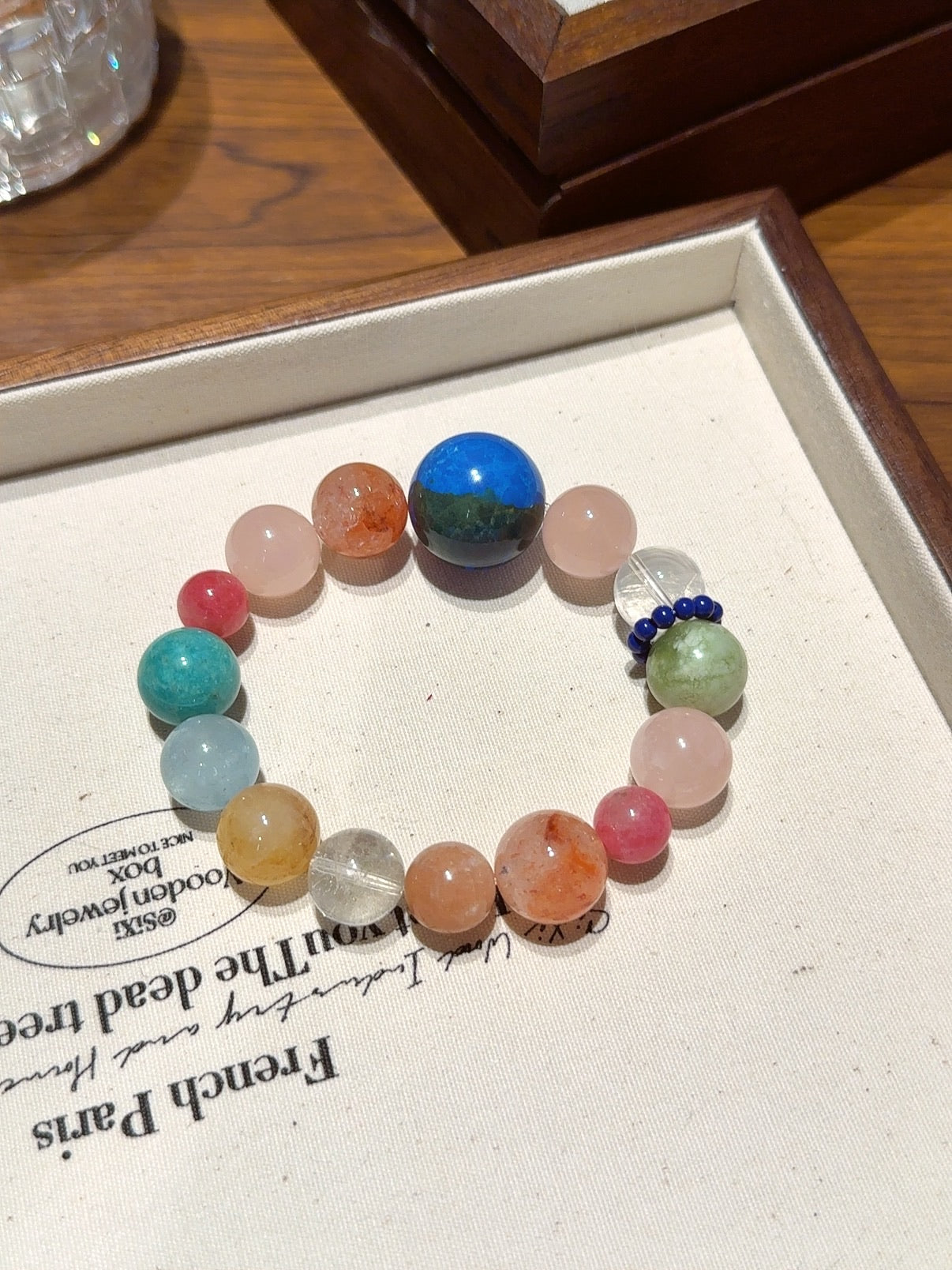 Natural Natural Crystal Crystal Bracelet —  | Handmade Crystal Jewelry
