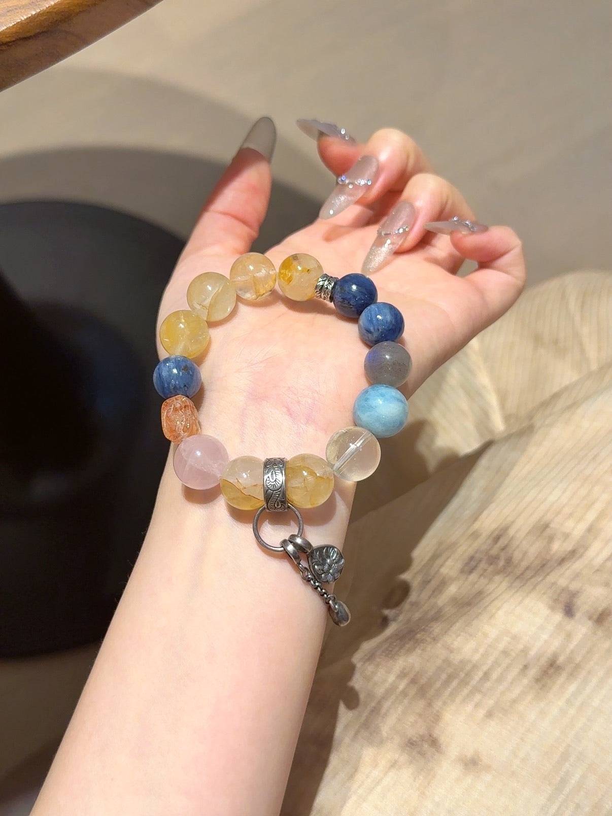 Natural Natural Crystal Crystal Bracelet —  | Handmade Crystal Jewelry