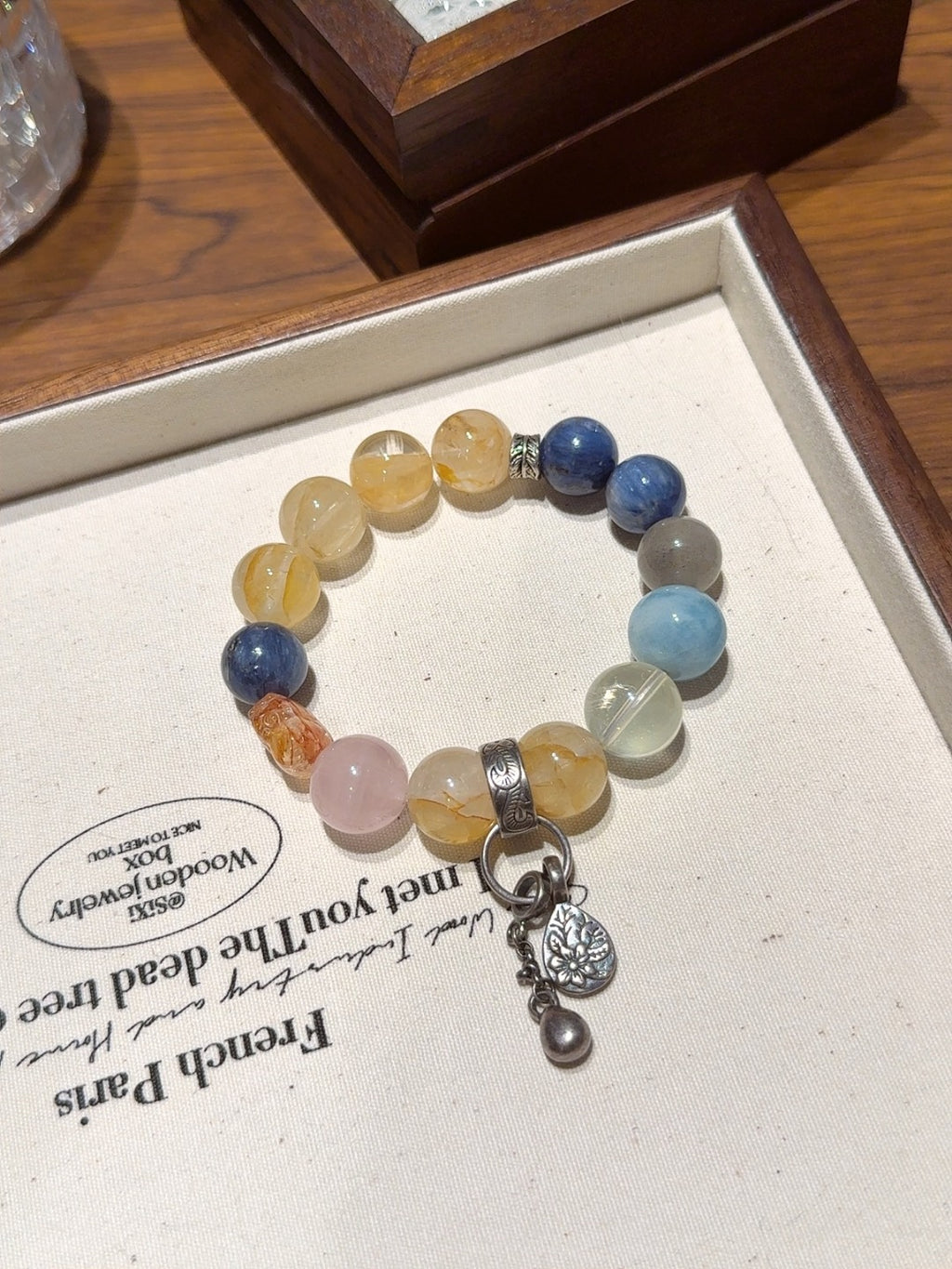 Natural Natural Crystal Crystal Bracelet —  | Handmade Crystal Jewelry