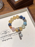 Natural Natural Crystal Crystal Bracelet —  | Handmade Crystal Jewelry
