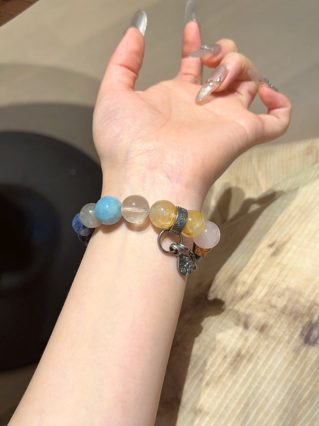 Natural Natural Crystal Crystal Bracelet —  | Handmade Crystal Jewelry
