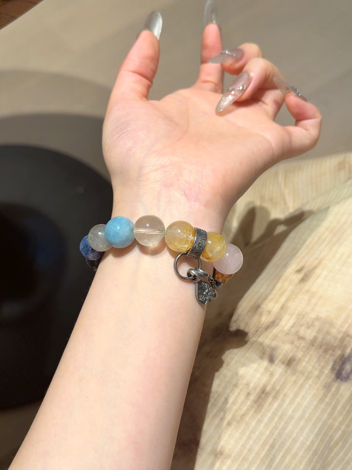 Natural Natural Crystal Crystal Bracelet —  | Handmade Crystal Jewelry
