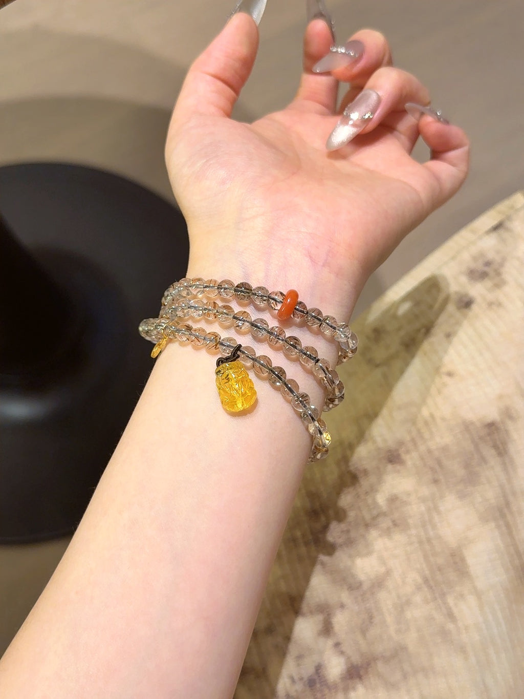 Natural Natural Crystal Crystal Bracelet —  | Handmade Crystal Jewelry
