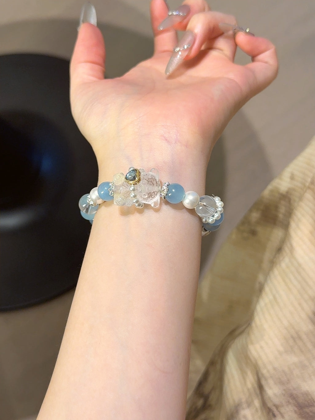 Natural Natural Crystal Crystal Bracelet —  | Handmade Crystal Jewelry