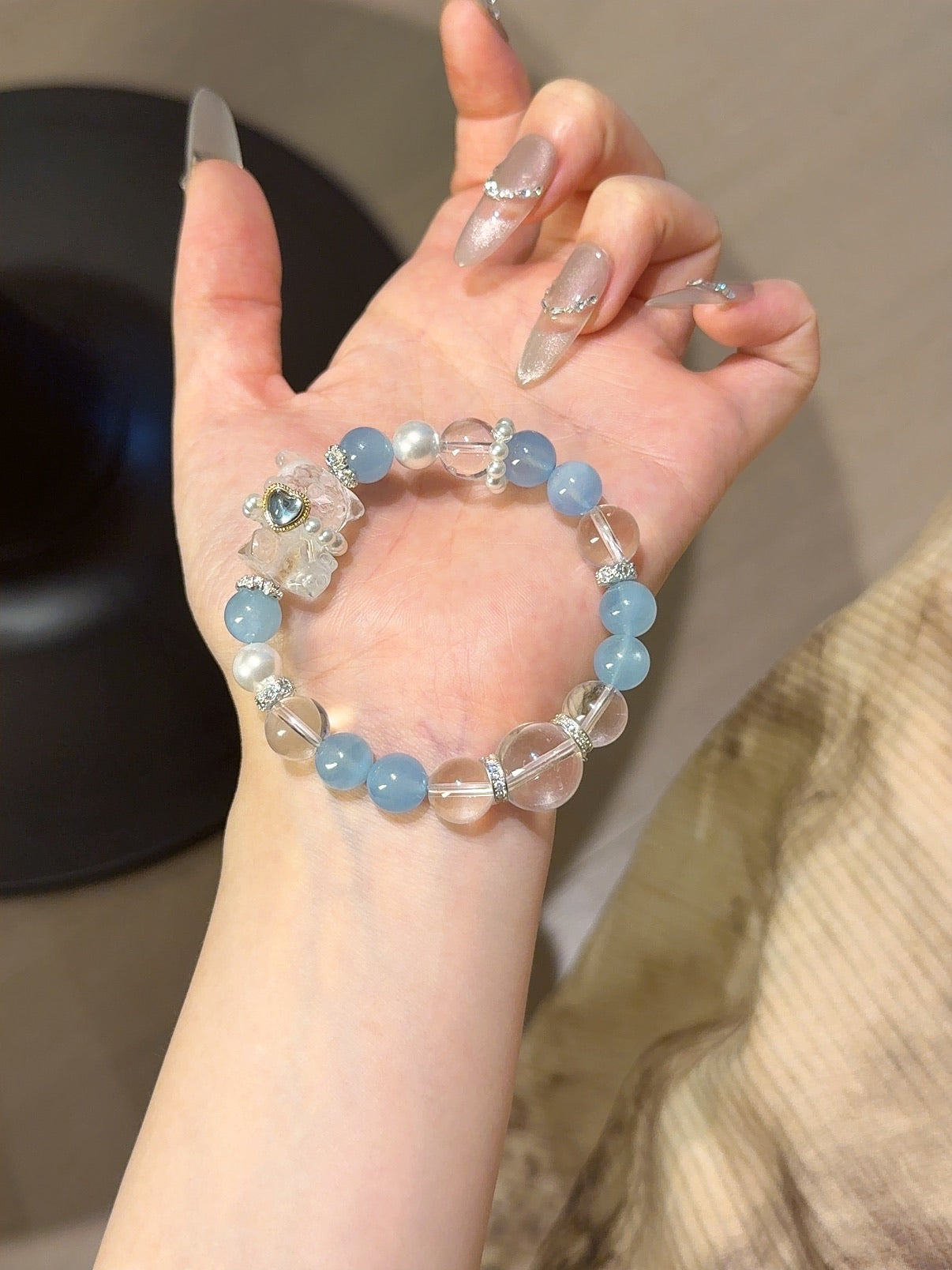 Natural Natural Crystal Crystal Bracelet —  | Handmade Crystal Jewelry