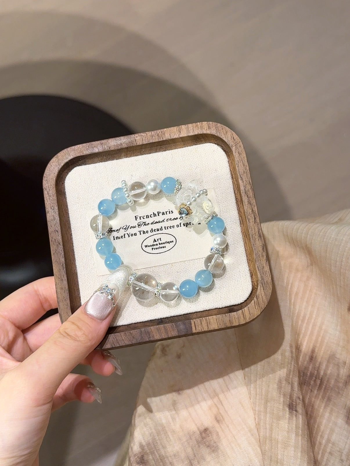 Natural Natural Crystal Crystal Bracelet —  | Handmade Crystal Jewelry